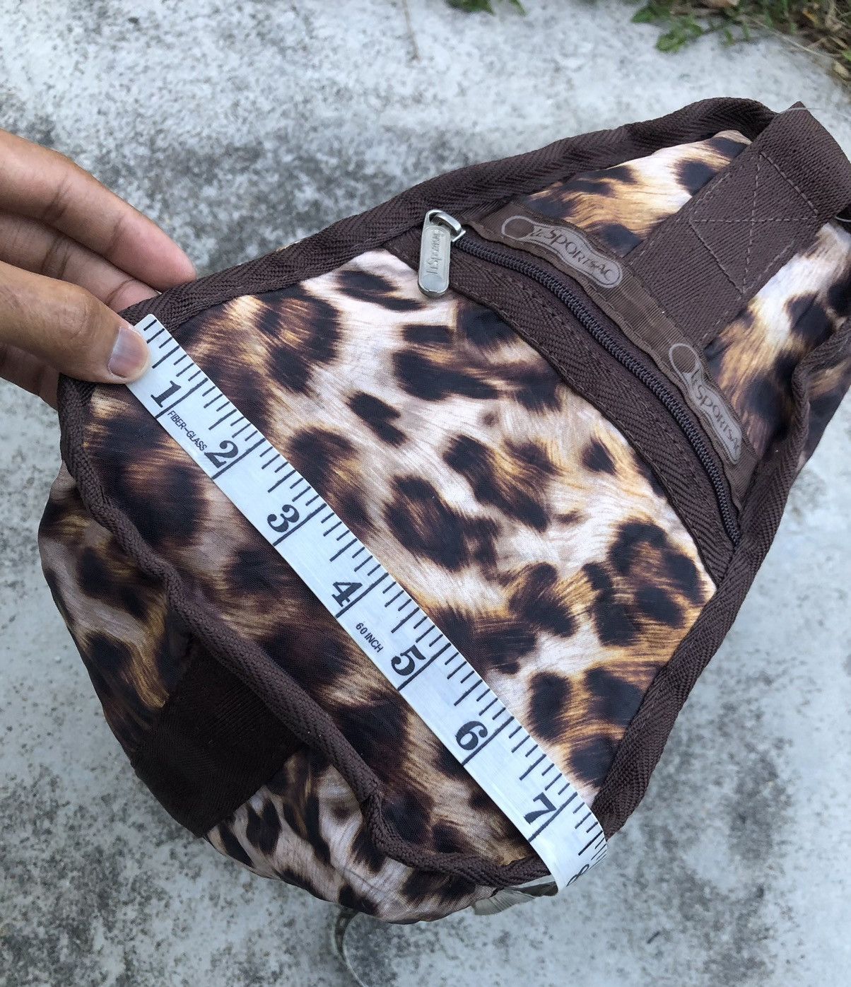 LeSportsac × Vintage LEOPARD DESIGN LESPORTSAC DUFFEL/BOSTON/TRAVEL BAG Size ONE SIZE - 8 Thumbnail