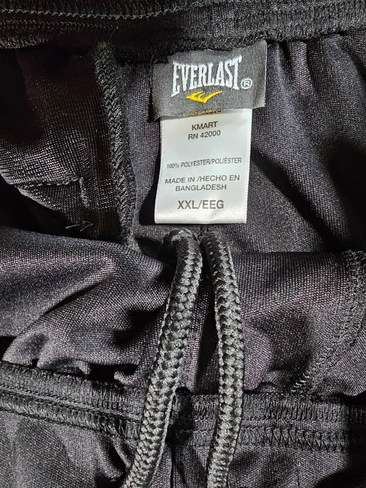 Everlast Everlast XXL Black Boxing Athletic Pants Drawstring Size US 40 / EU 56 - 3 Thumbnail