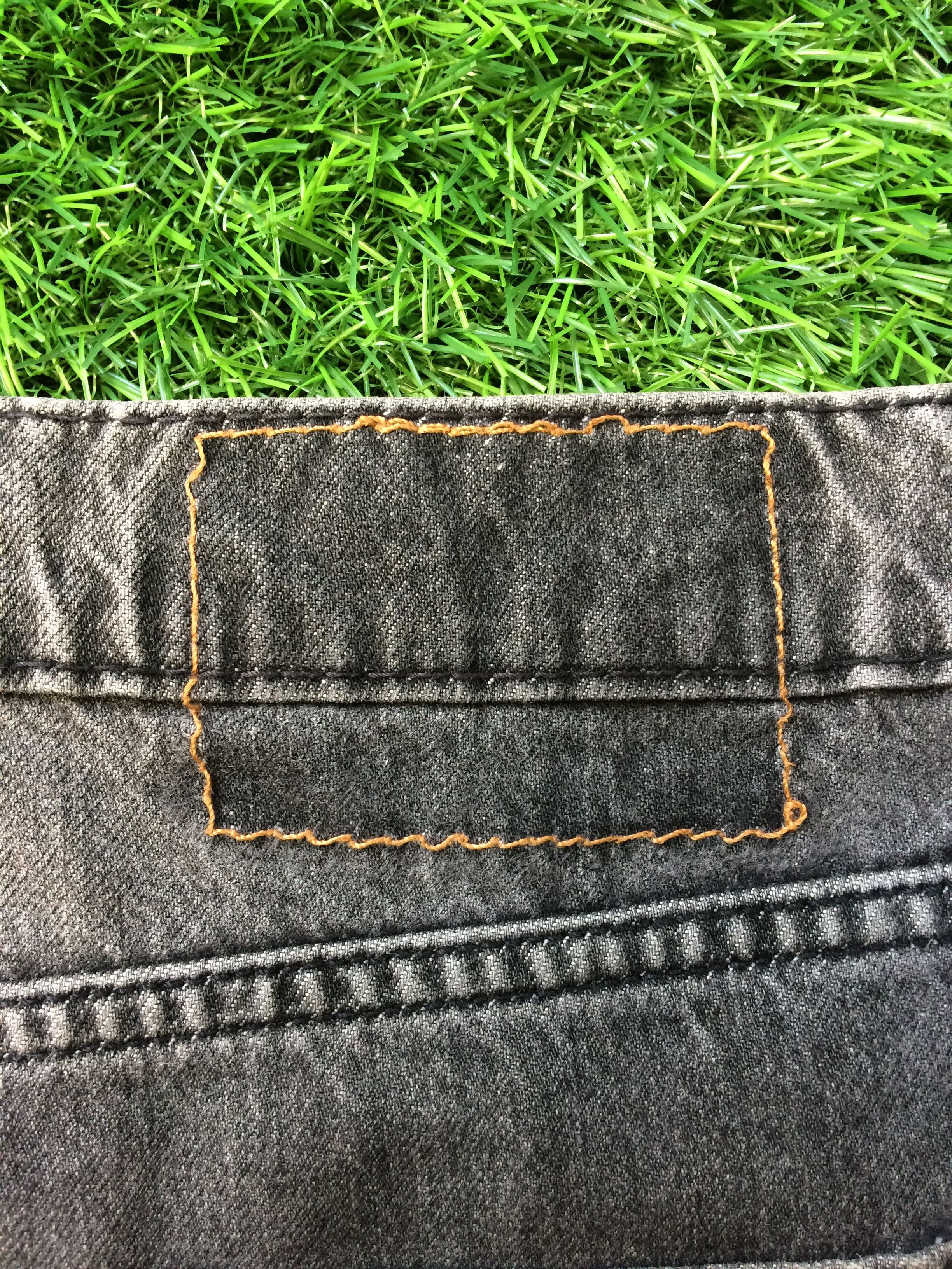 Unsound Rags Distressed Faded Black Slim Jeans D-766 Size US 32 / EU 48 - 13 Thumbnail