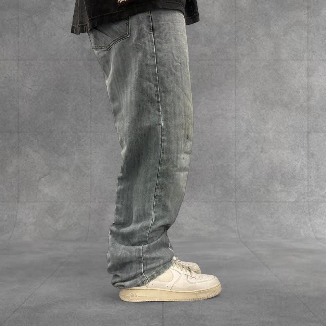 Vintage Crazy Vintage Y2K 2000s Baggy Grunge Skater Style Relaxed Denim Jeans! Size US 36 / EU 52 - 2 Thumbnail