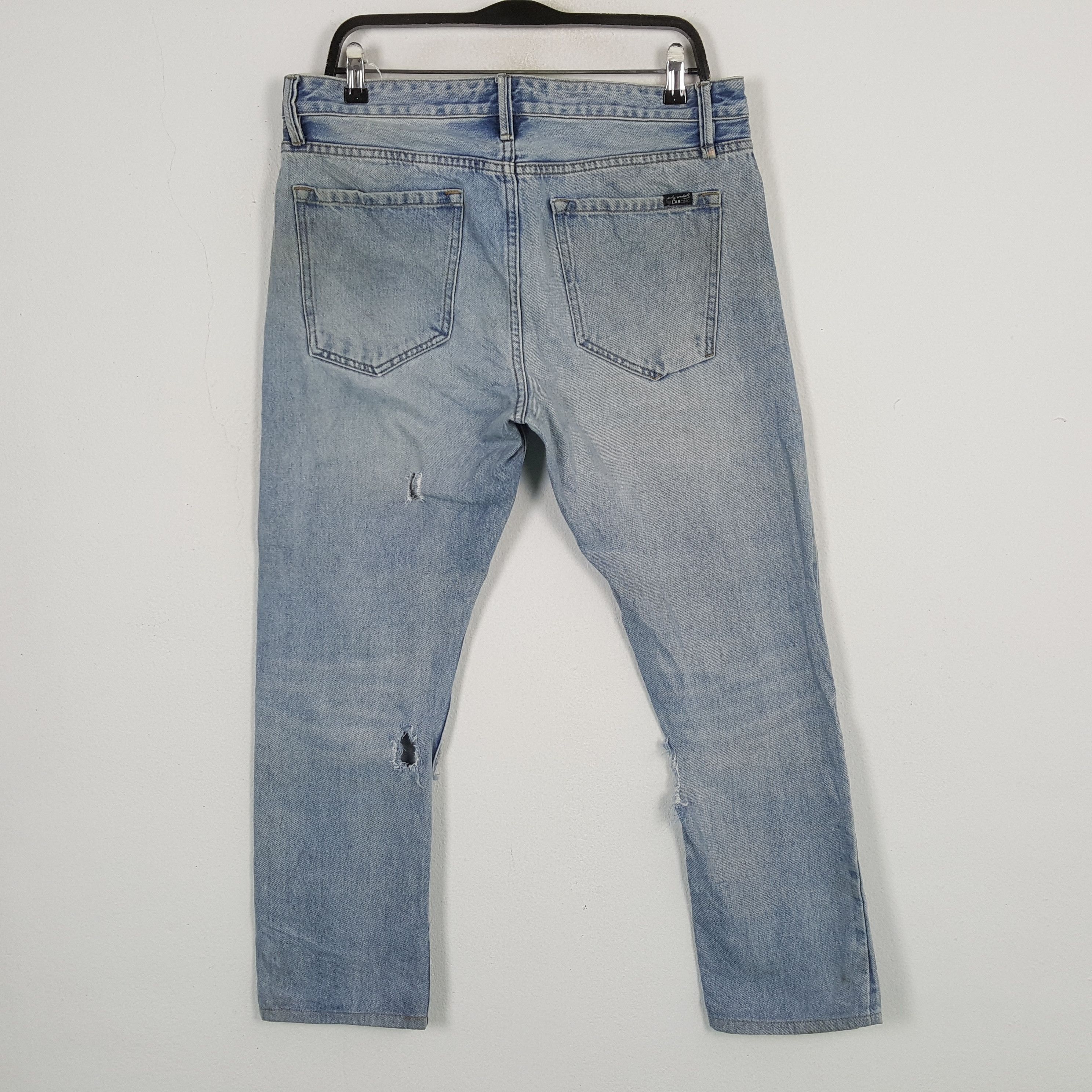 Andy Warhol X Billabong Streetwear Distressed Jeans