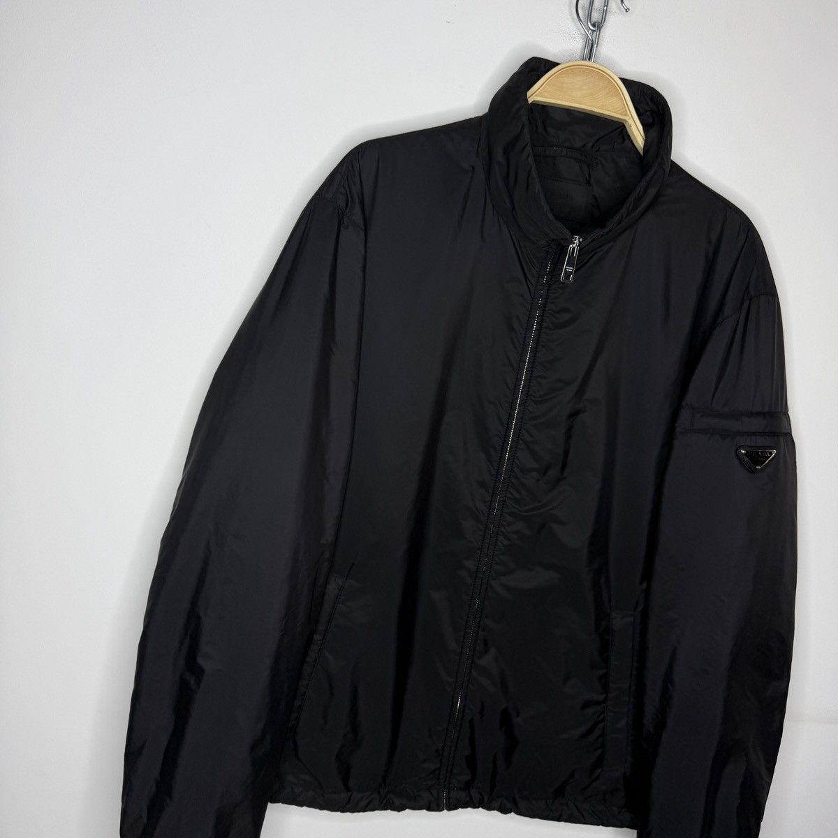 Prada Prada Milano Jacket Re-Nylon Archive Black RARE Size US XL / EU 56 / 4 - 3 Thumbnail