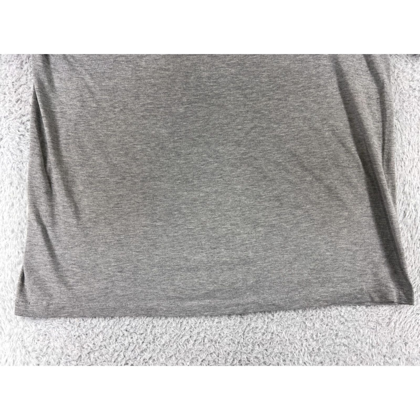 Nike Nike Men’s Gray Logo Graphic Short Sleeve T-Shirt 100% Cotton Crew Neck Sports Activewear Regular Size Large Size US L / EU 52-54 / 3 - 6 Thumbnail