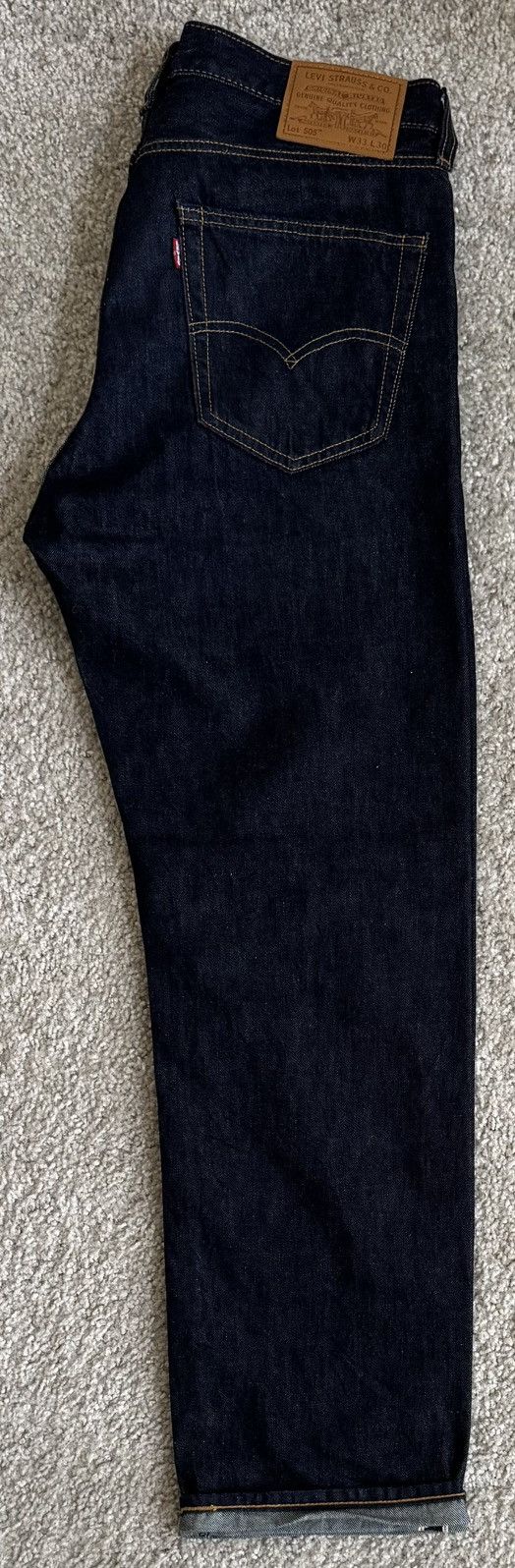 Levi's Vintage Clothing Levi’s 505 Selvedge Denim Size US 33 - 2 Thumbnail