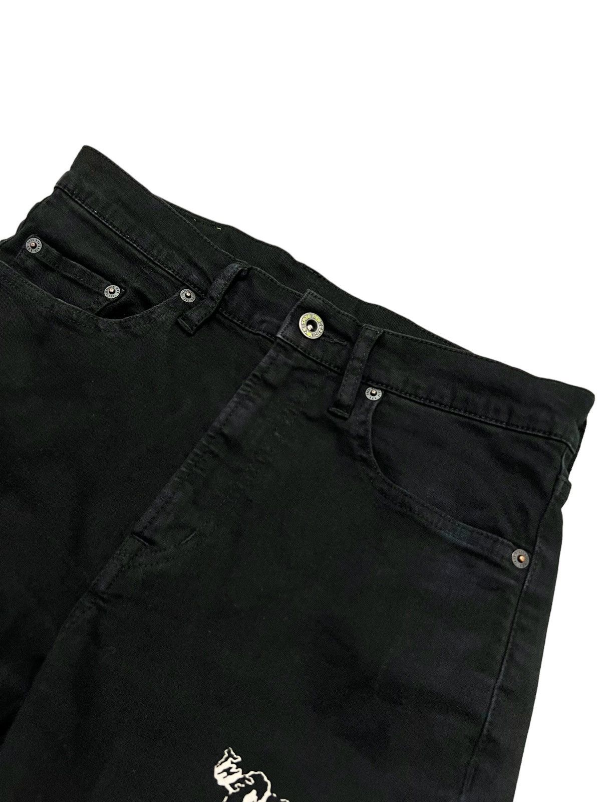 Hysteric Glamour Hysteric Glamour “the cramps” distressed Jeans Size US 28 / EU 44 - 6 Thumbnail