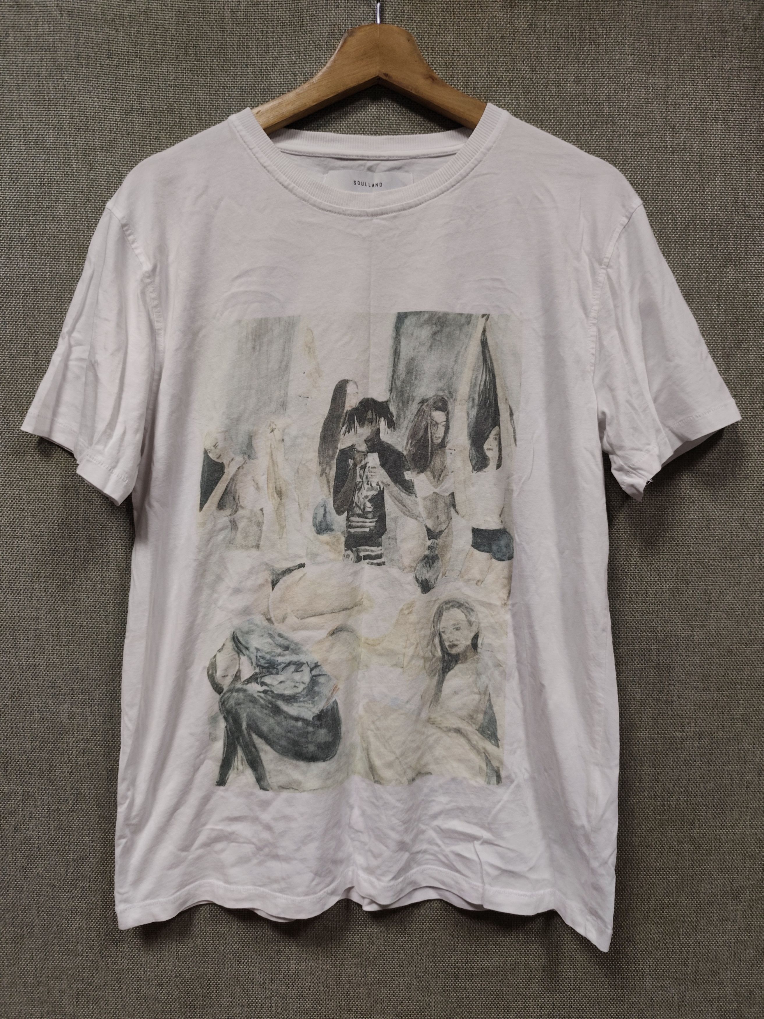 Soulland T Shirt Soulland Charlie Roberts Size US M / EU 48-50 / 2 - 1 Thumbnail