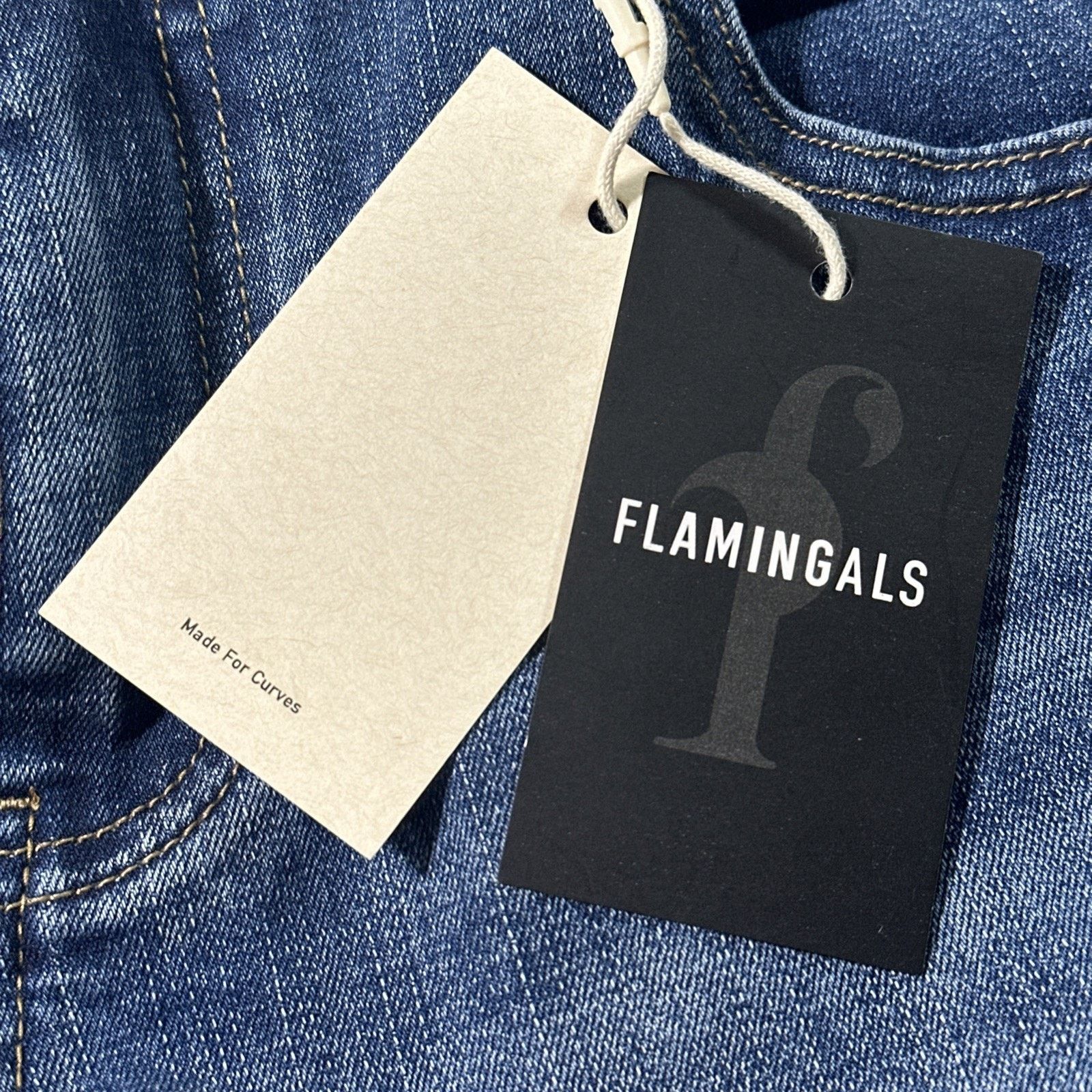 Asos Y2K 2000s Flamingals Beyond Baggy Jeans Wms 30x31 Small Size 30" / US 8 / IT 44 - 6 Thumbnail