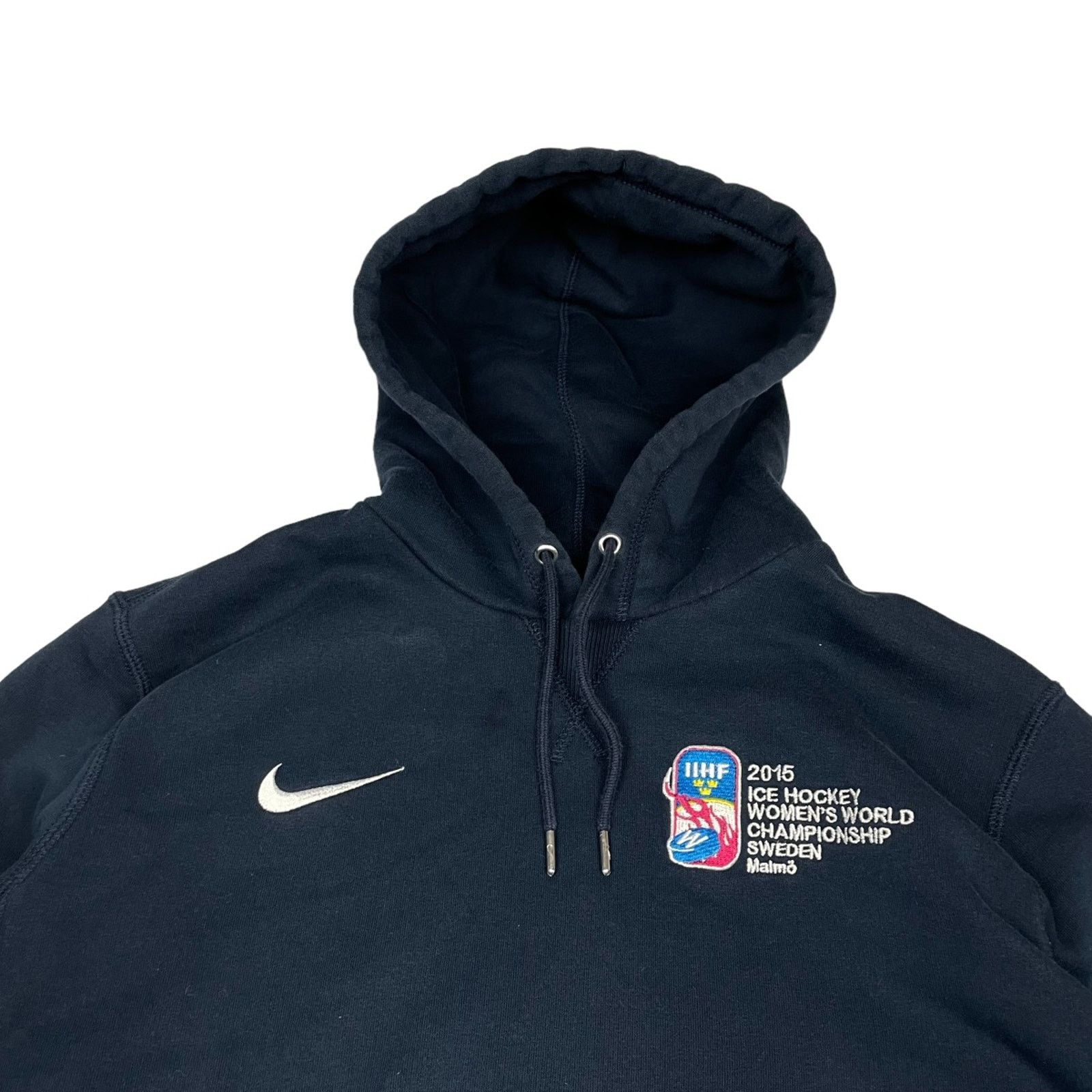 Nike × Vintage Nike Vintage Swoosh Hoodie Sweatshirt Size US M / EU 48-50 / 2 - 3 Thumbnail