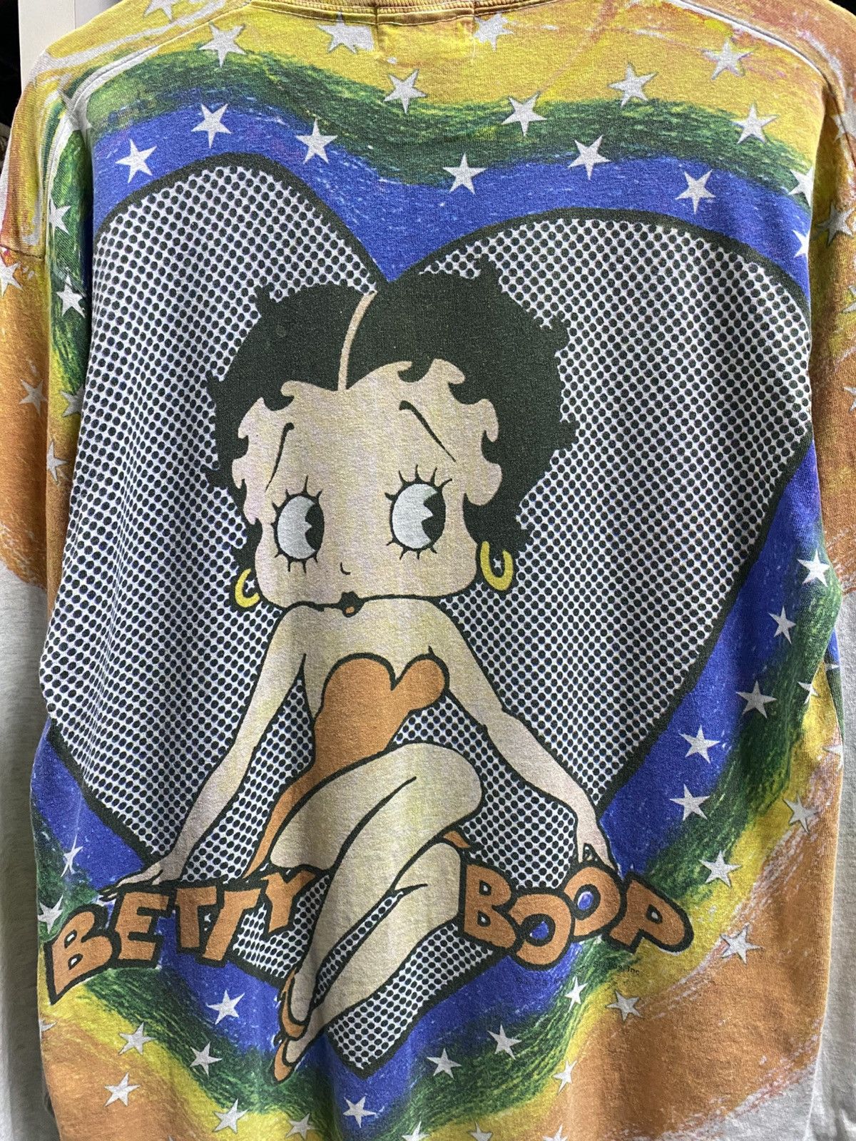 Cartoon Network × Vintage Vintage 90’s OP Betty Boop Shirt Size US L / EU 52-54 / 3 - 7 Thumbnail