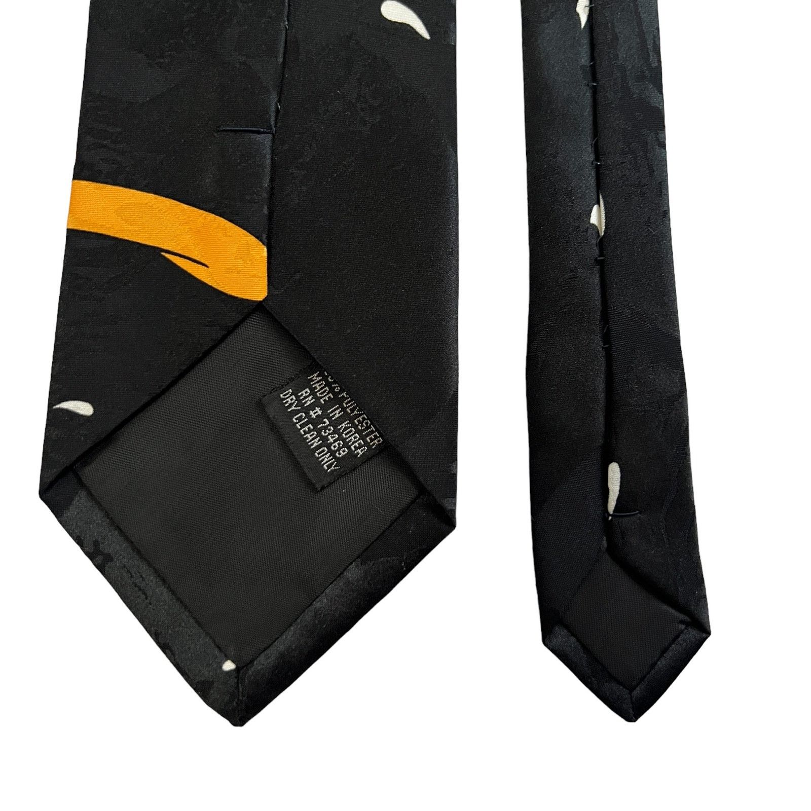 Warner Bros Looney Tunes Mania Vintage Black Daffy Duck Sweat Eyes Tie Size ONE SIZE - 5 Thumbnail