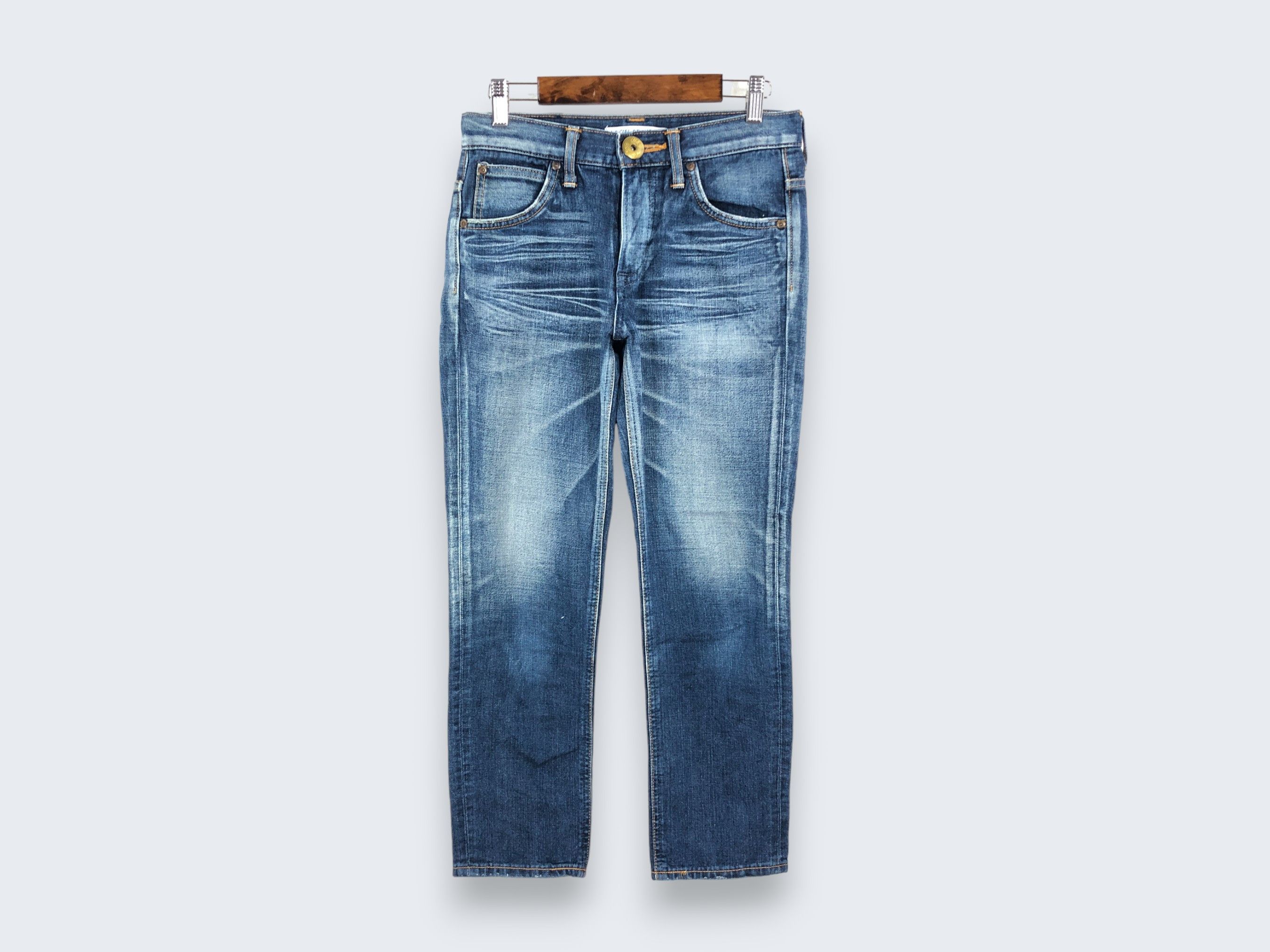 Lee × Vintage 29 x 25.5 Vintage Lee Buckle Jeans L1382 Size US 29 - 1 Thumbnail