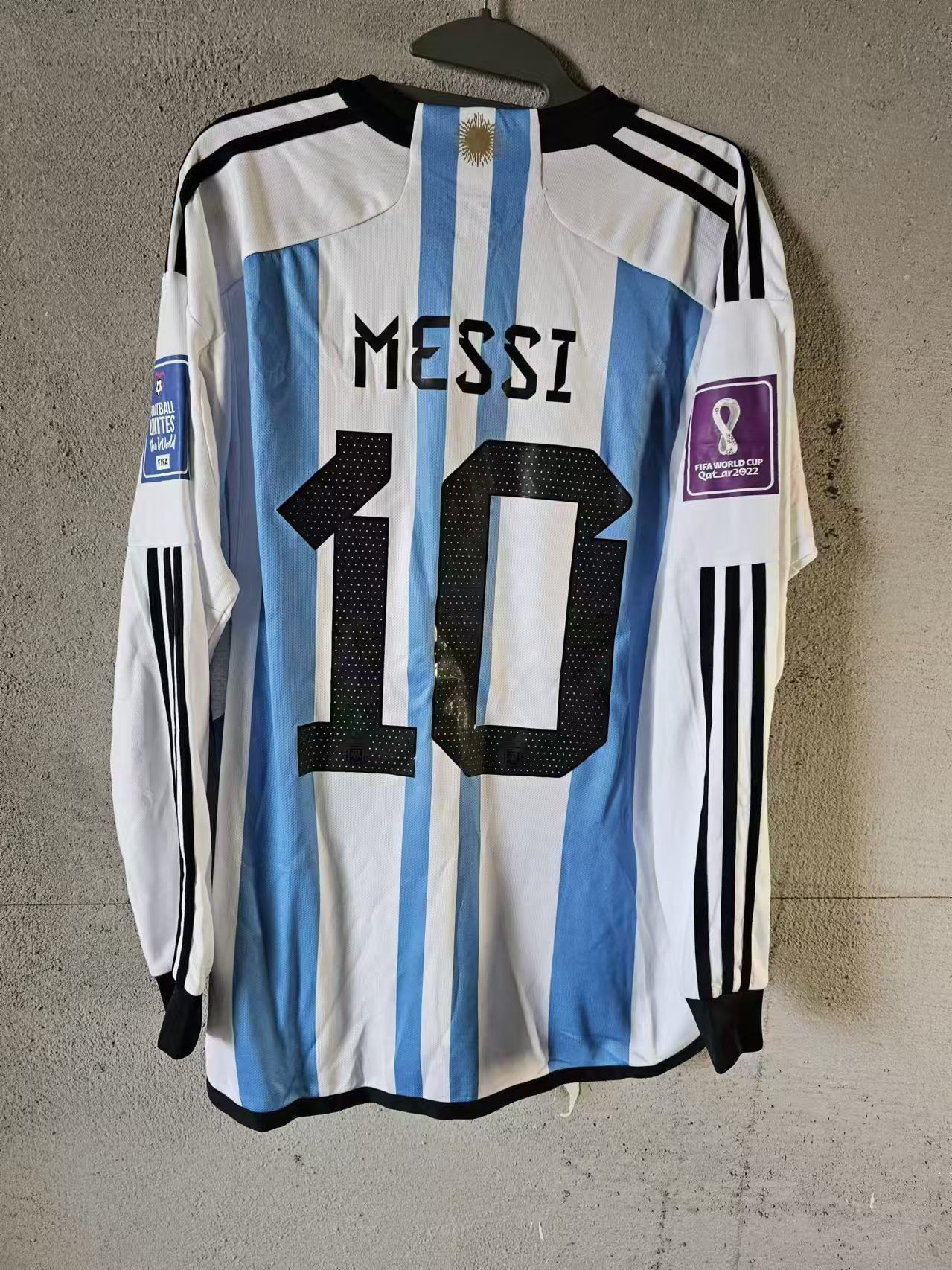 Argentina 2010 World shops Cup Jersey Lionel Messi #10