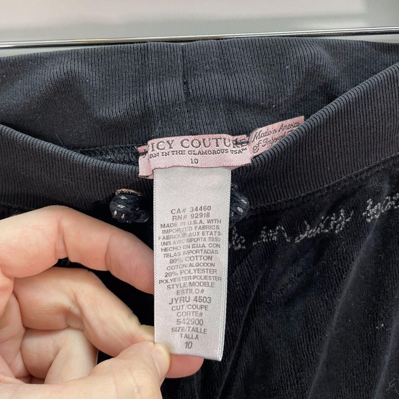 Juicy Couture Juicy Couture Velour Track Pant Size 24" / US 00 / IT 34 - 3 Thumbnail