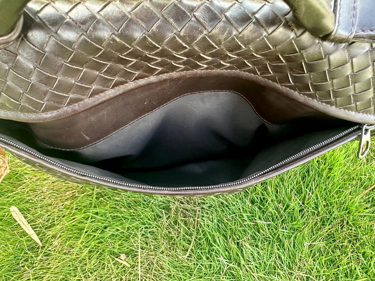 Bottega Veneta Authentic Bottega Veneta Intrecciato Woven Leather Briefcase Size ONE SIZE - 8 Thumbnail