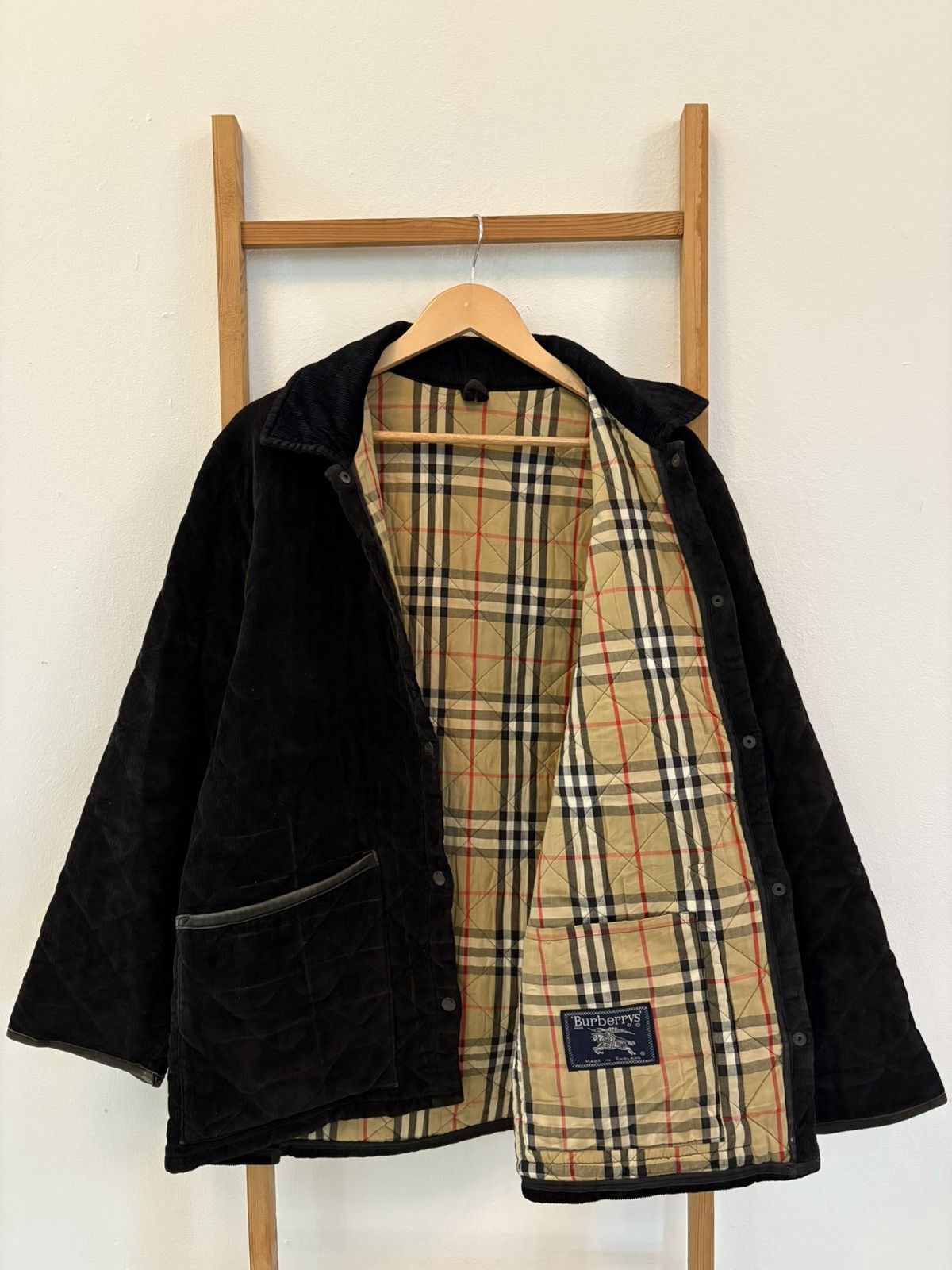Burberry BURBERRY London Corduroy Jacket Novacheck Size US XL / EU 56 / 4 - 3 Thumbnail