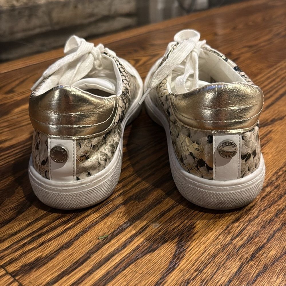 Steve Madden Steve Madden Women’s 8 Leather Sneakers Faux Snake Skin Sta Size US 8 / IT 38 - 4 Thumbnail