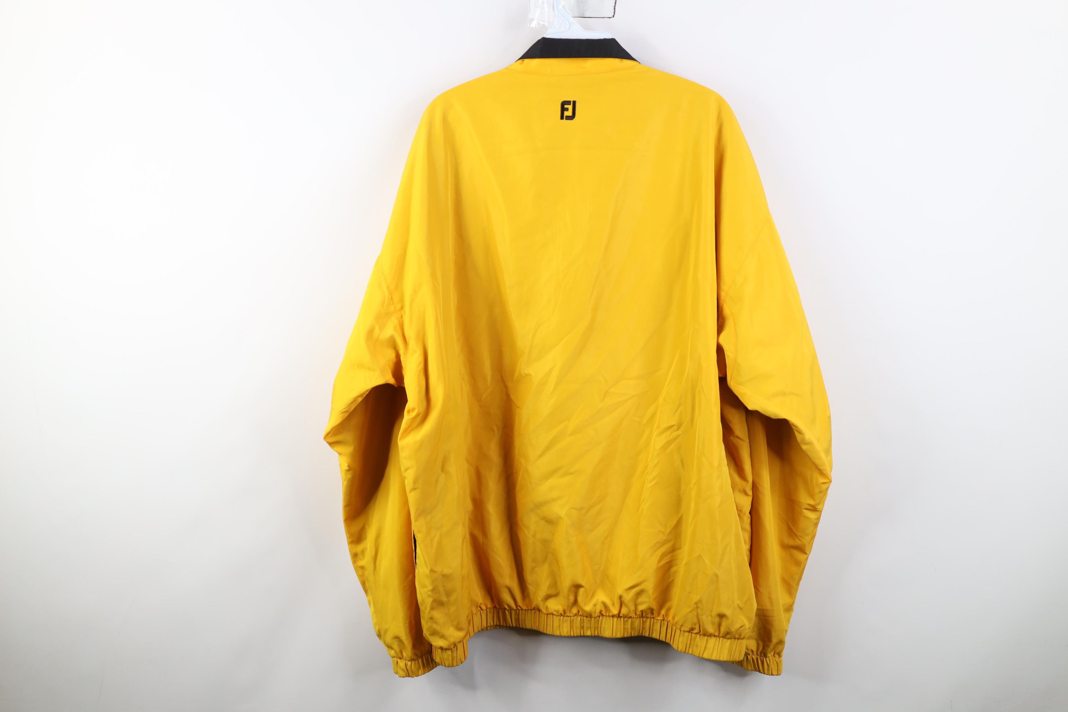 Footjoy FootJoy DryJoys Golfing Golf Rain Jacket Windbreaker Yellow Size US L / EU 52-54 / 3 - 14 Thumbnail