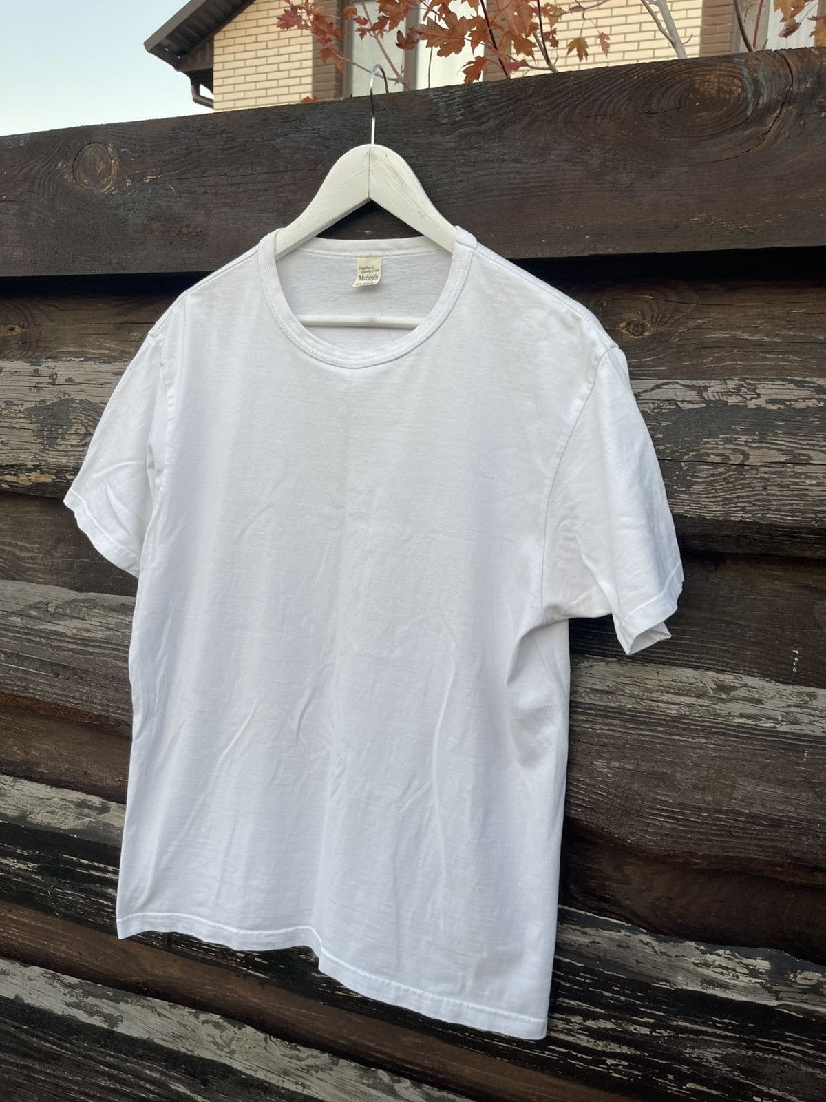 The Real McCoy's The Real Mc Coys white basic t-short Size US XL / EU 56 / 4 - 4 Thumbnail