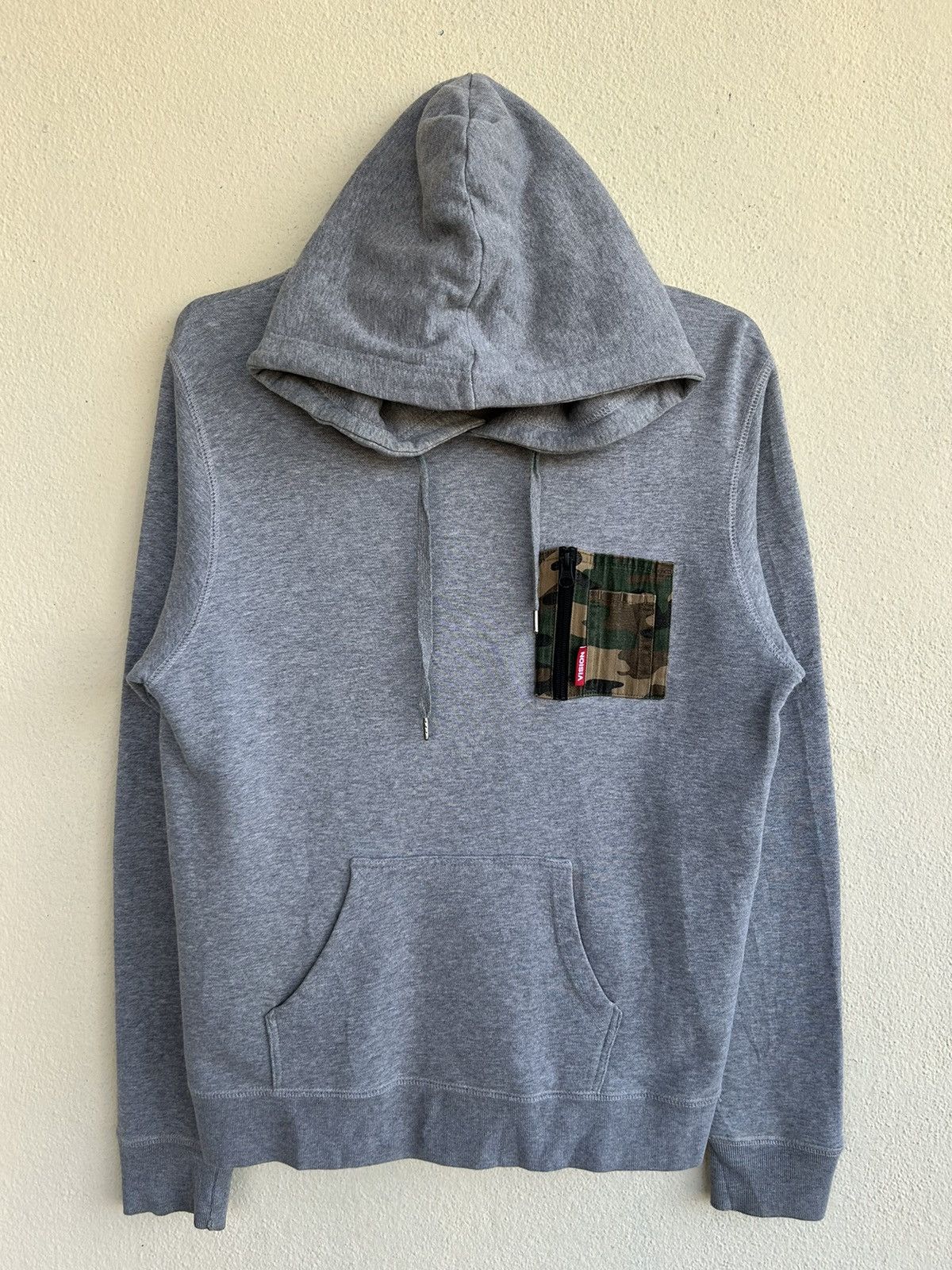 Vision Streetwear Camo Pull Over Hoodie