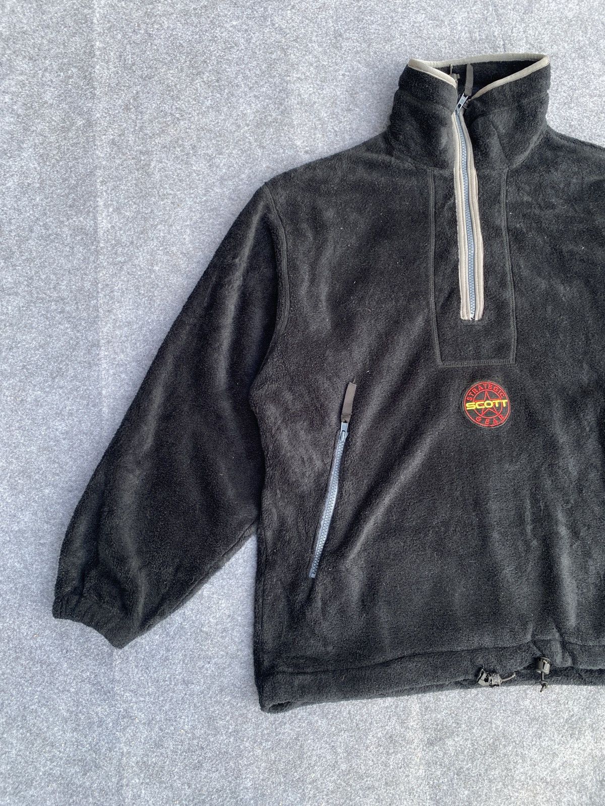 Goldwin × Schott Vintage schott half zipper fleece Size US M / EU 48-50 / 2 - 2 Thumbnail