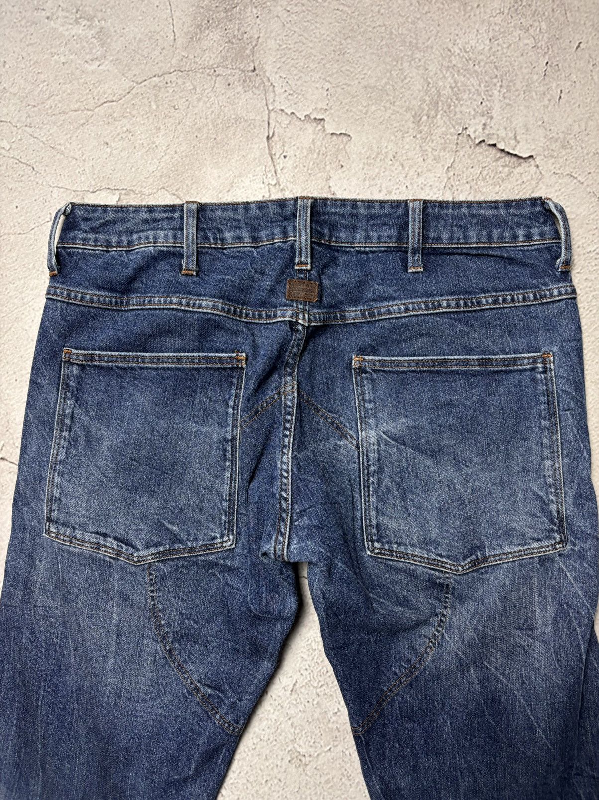 G-Star G-STAR RAW MEN'S JEANS 5620 3D Slim W32 L32 BLUE STRETCH Size US 32 / EU 48 - 8 Thumbnail