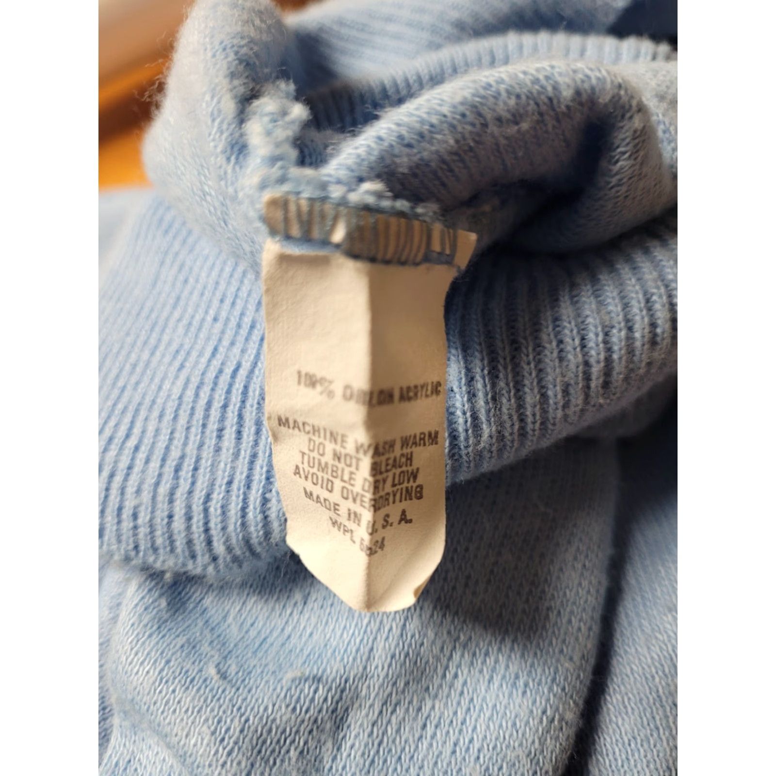Logo 7 VINTAGE Logo 7 Ford Mustang Sweater V-Neck 2XL Blue 80s 70s Cars Muscle Car Pullover Men Size US XXL / EU 58 / 5 - 6 Thumbnail