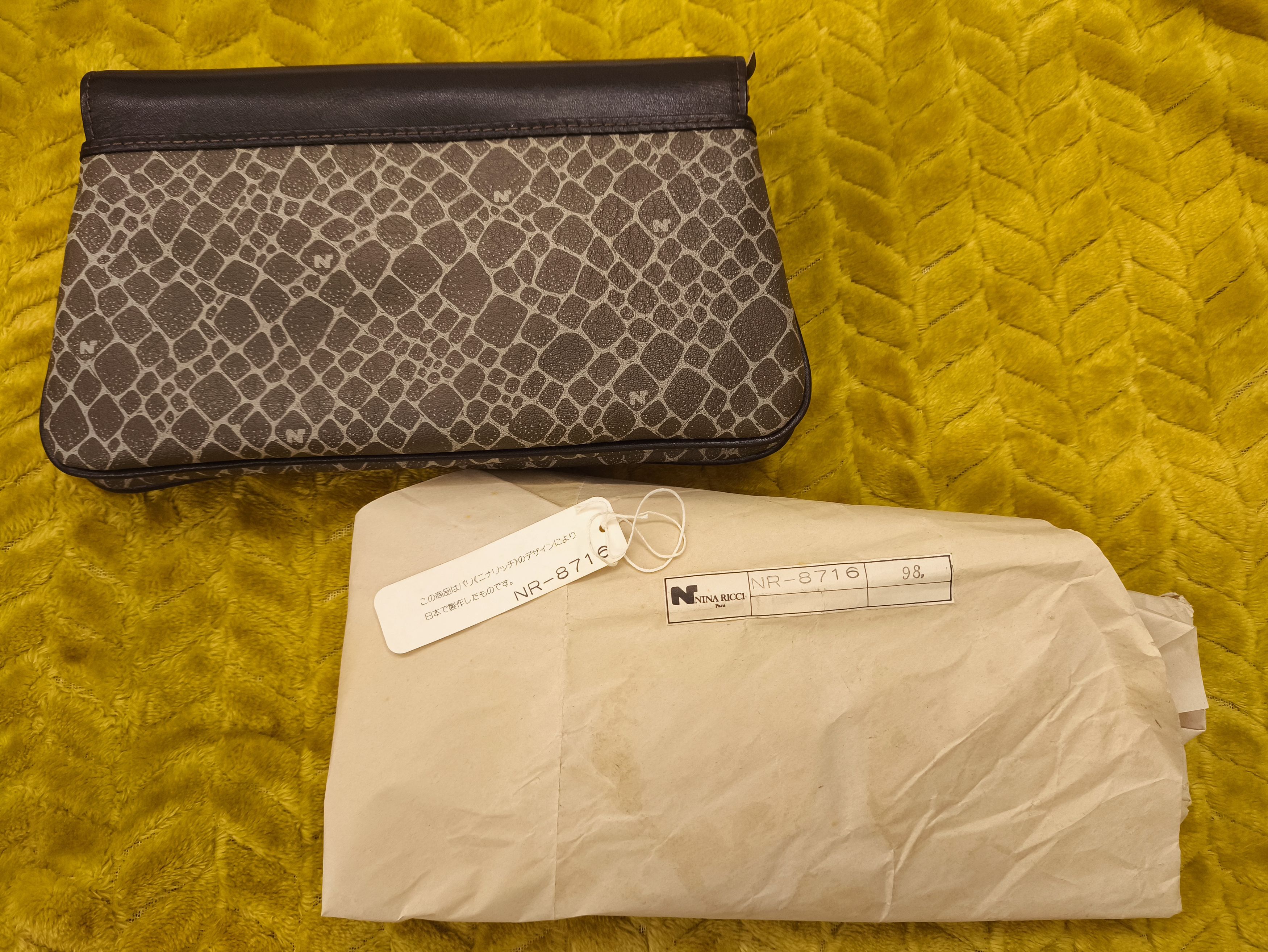 Nina Ricci VINTAGE 90S NINA RICCI CLUTCHES BAG Size ONE SIZE - 2 Thumbnail