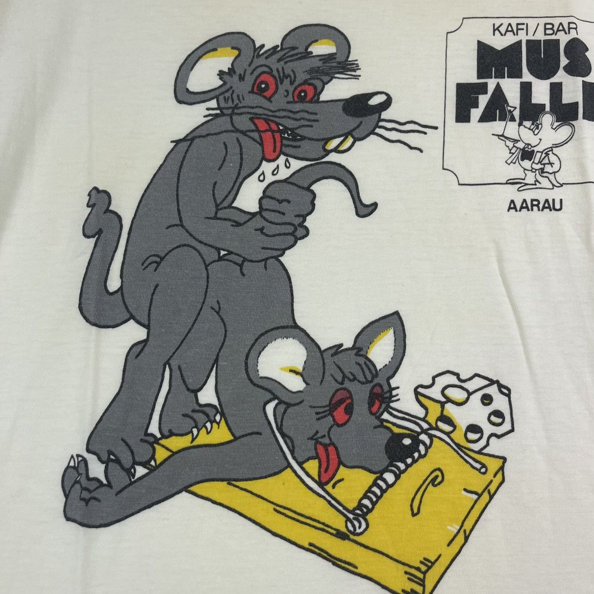 Vintage Porn vintage humor t shirt rat sex Funny tee Graphic 90’s Size US XL / EU 56 / 4 - 3 Thumbnail