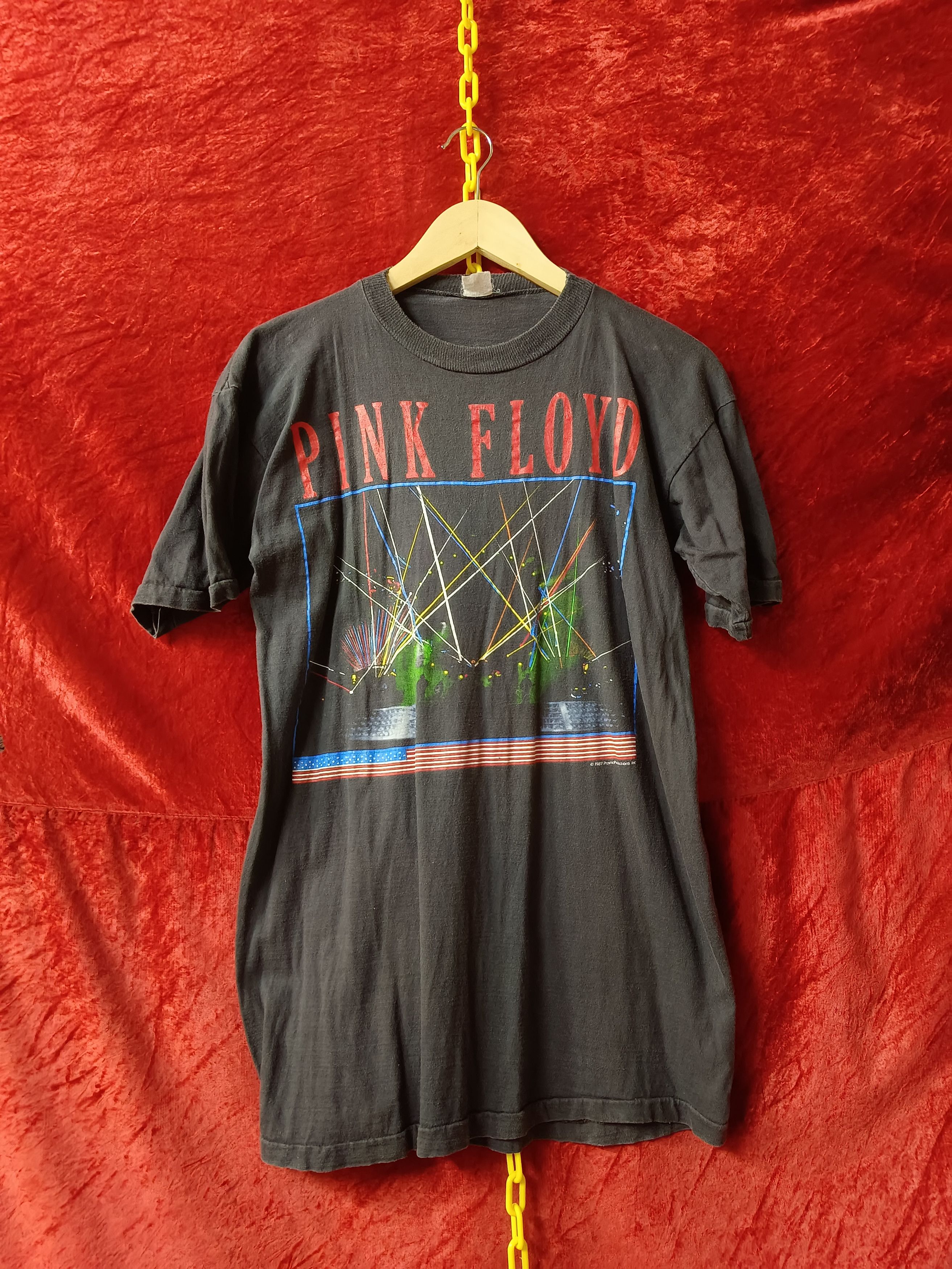 Pink Floyd 80s Psychedelic Rock Band Tee Size US M / EU 48-50 / 2 - 12 Thumbnail