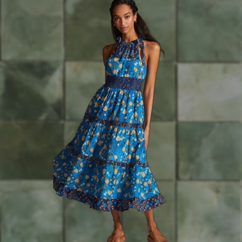 vineet bahl eyelet halter dress Anthropologie | Dresses | Vineet Bahl Eyelet Halter Dress