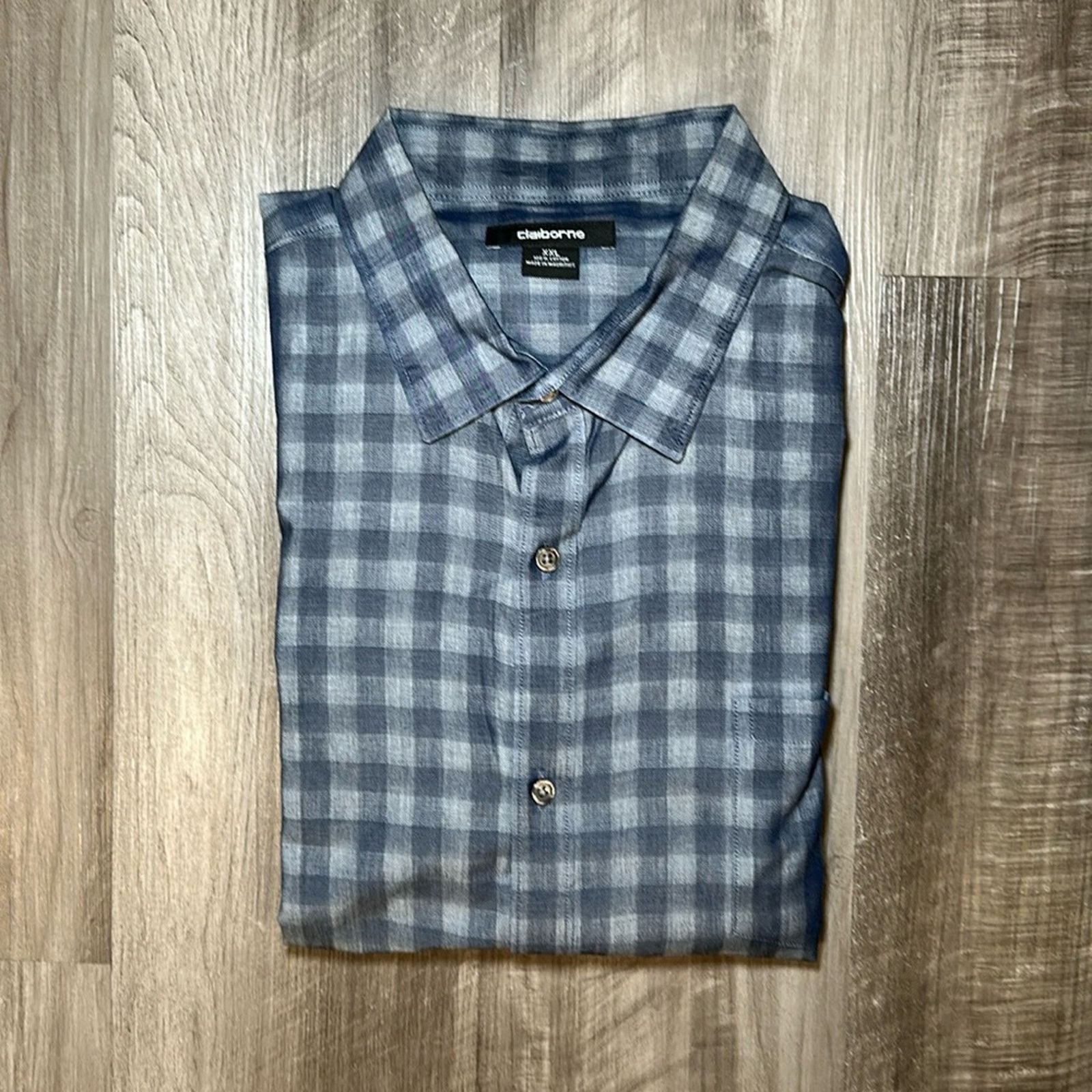 Liz Claiborne Claiborne Long Sleeve Button Down - 2XL Size US XXL / EU 58 / 5 - 1 Thumbnail