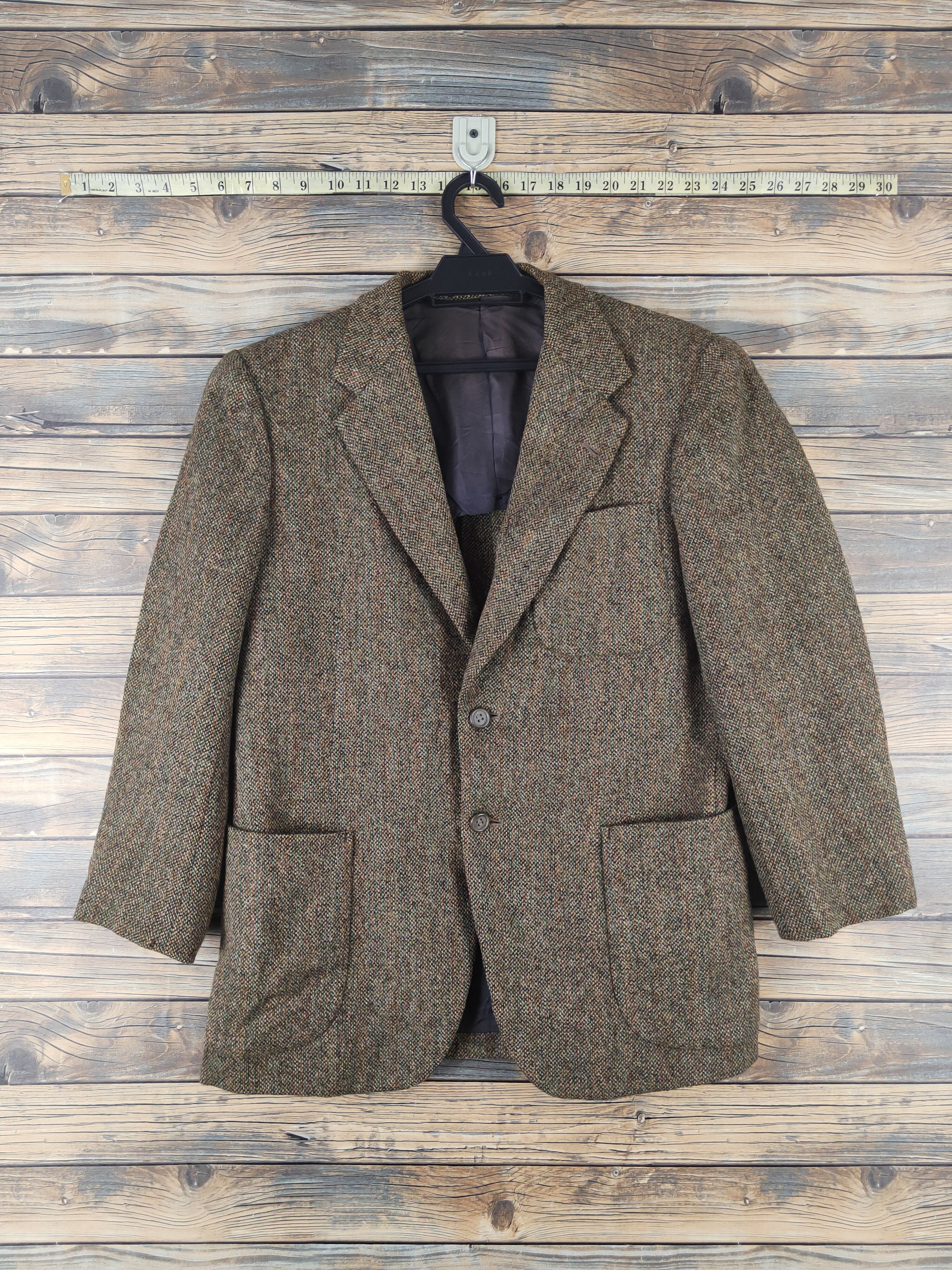 Vintage Vintage Collection by Hi.mode Beige Wool Blazers Size US M / EU 48-50 / 2 - 1 Thumbnail