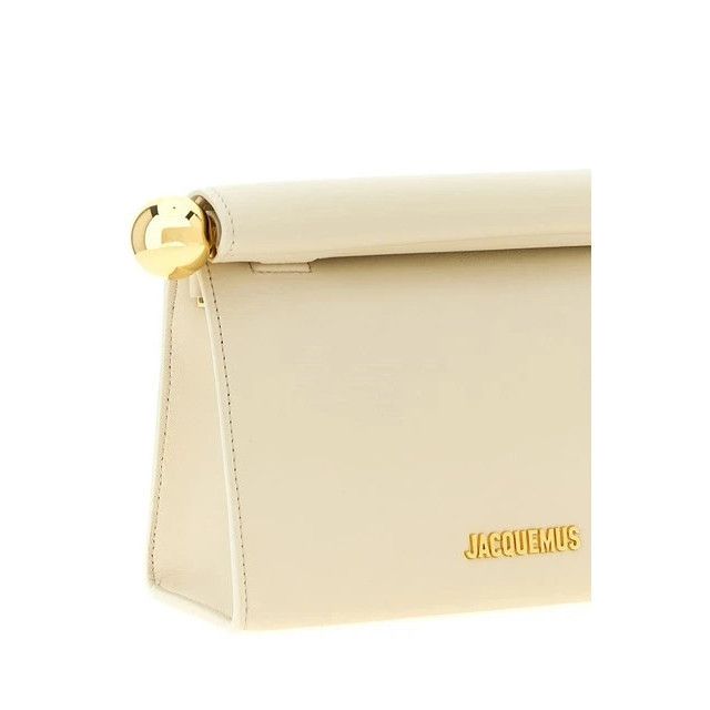 Jacquemus JACQUEMUS Le Sac Rond Carre White Clutch New & Authentic Size ONE SIZE - 3 Thumbnail