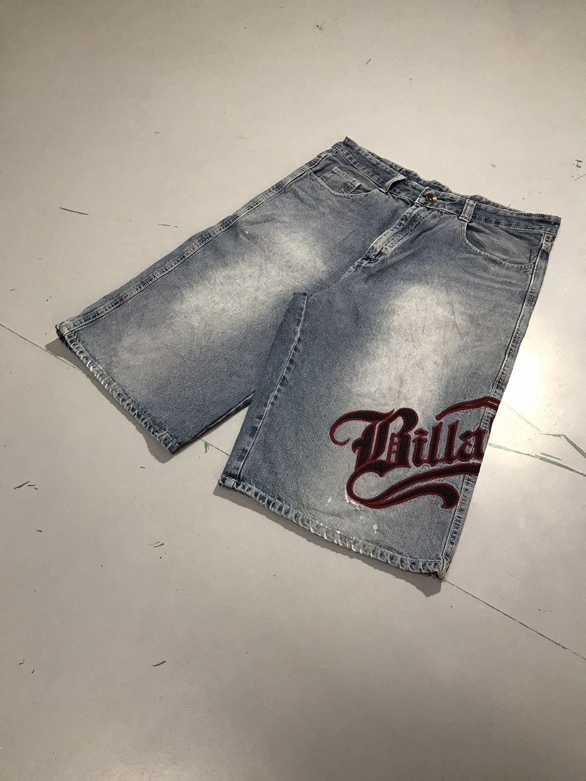 Billabong Vintage billabong embroidered denim jort Size US 34 / EU 50 - 4 Thumbnail