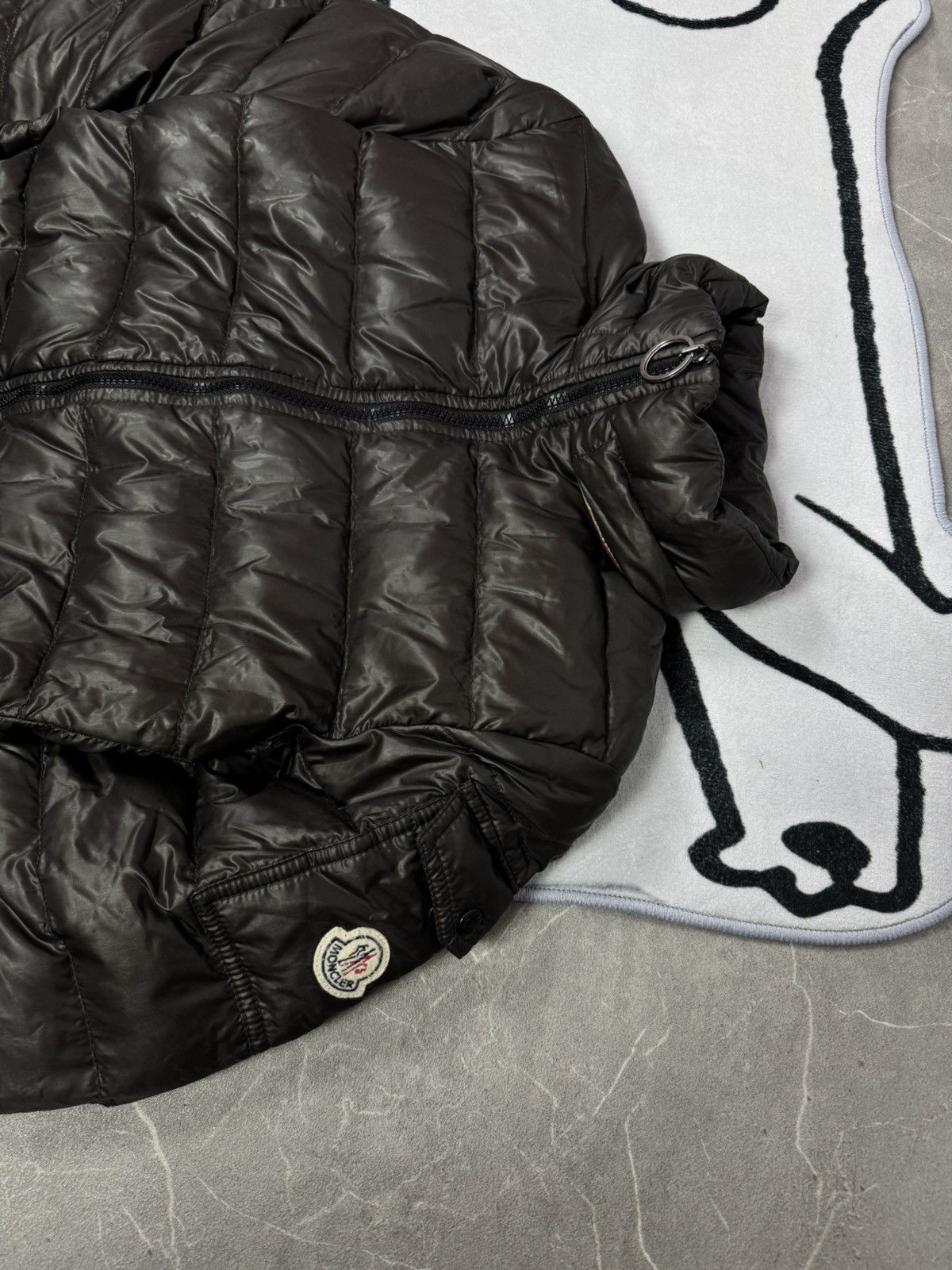 Moncler Moncler Down Coat Puffer Schoko Braun Vintage Size M Rare Size M / US 6-8 / IT 42-44 - 2 Thumbnail
