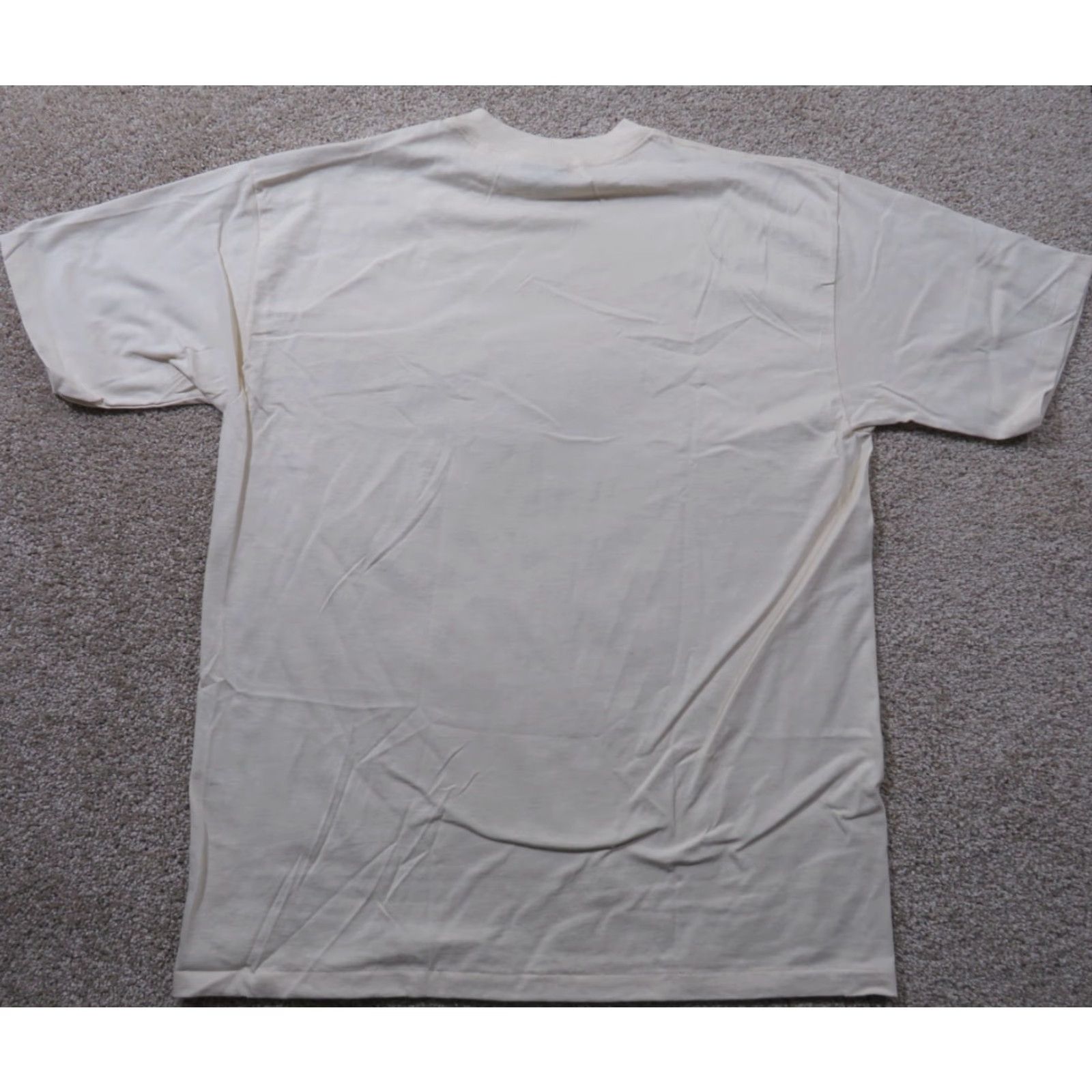 Vintage VTG NOS LYNK'S Bobcat White All-Sport Pro T-Shirt USA Adult XL Crew Neck Short Sleeve Graphic Print 90s Mens USA Shirt Vintage Men Size US XL / EU 56 / 4 - 4 Thumbnail