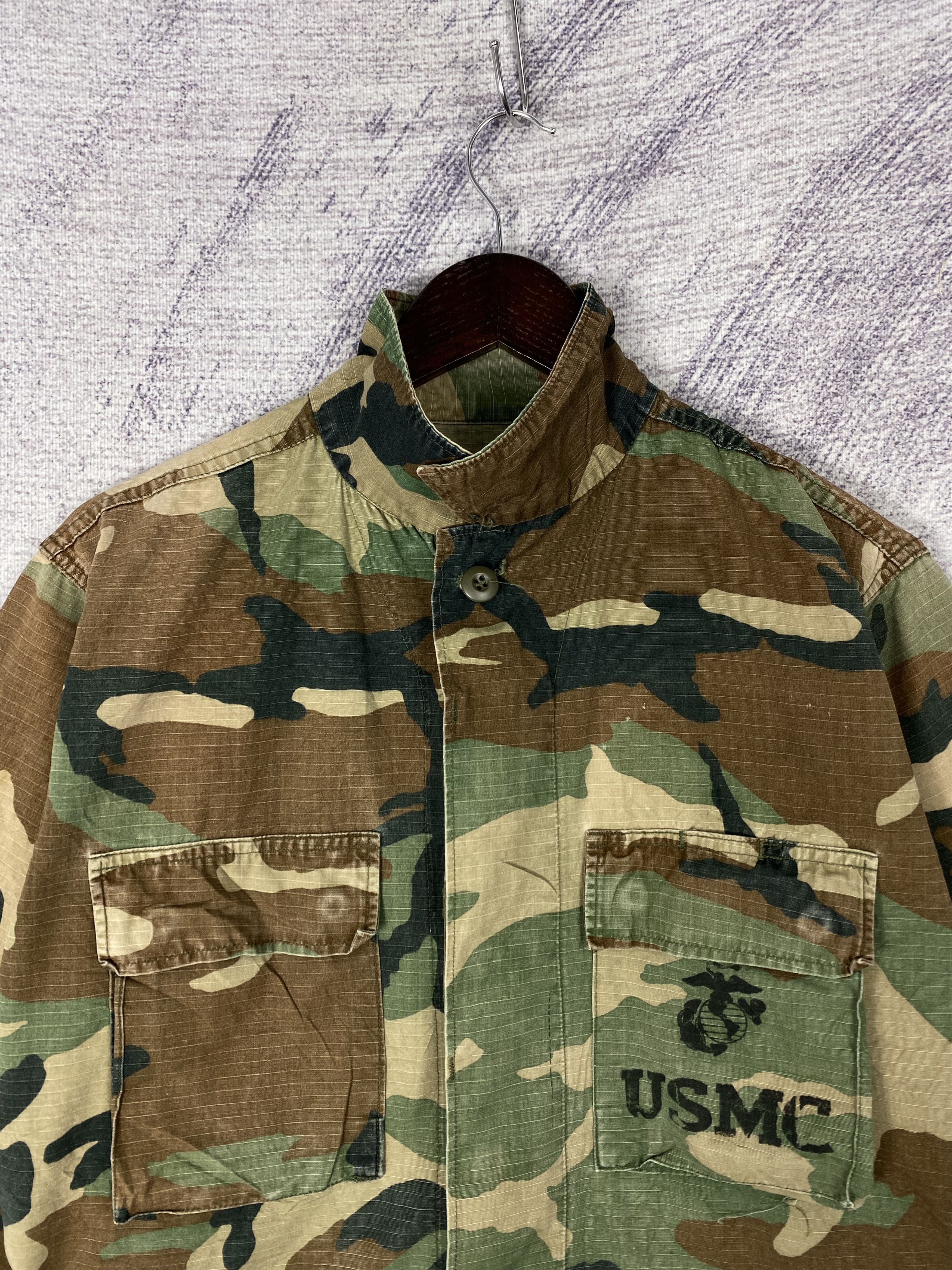 Japanese Brand Vintage USMC Military Camo Jacket Size US S / EU 44-46 / 1 - 2 Thumbnail