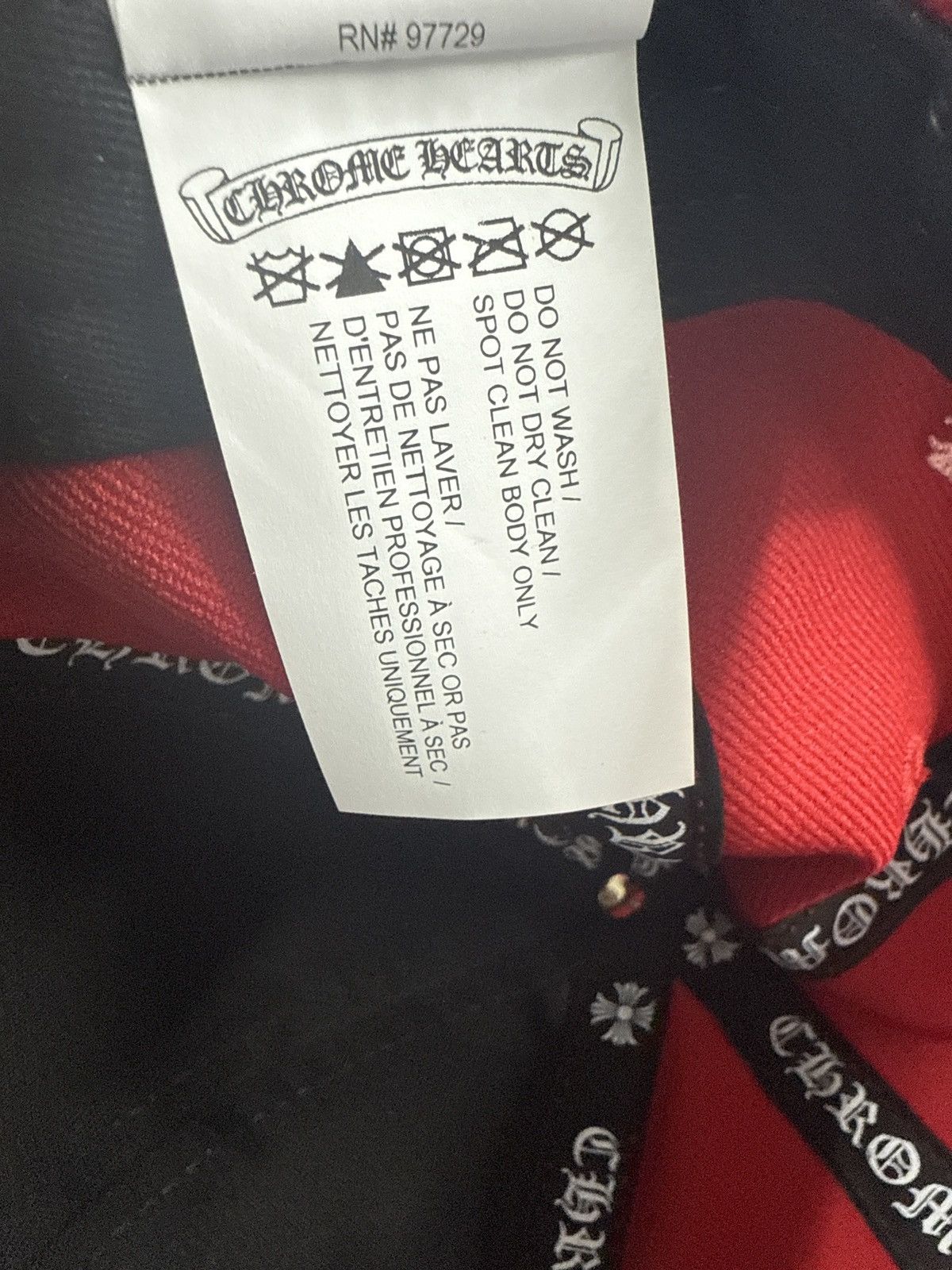 Chrome Hearts CHROME HEARTS LETTER HAT RED WHITE Size ONE SIZE - 7 Thumbnail