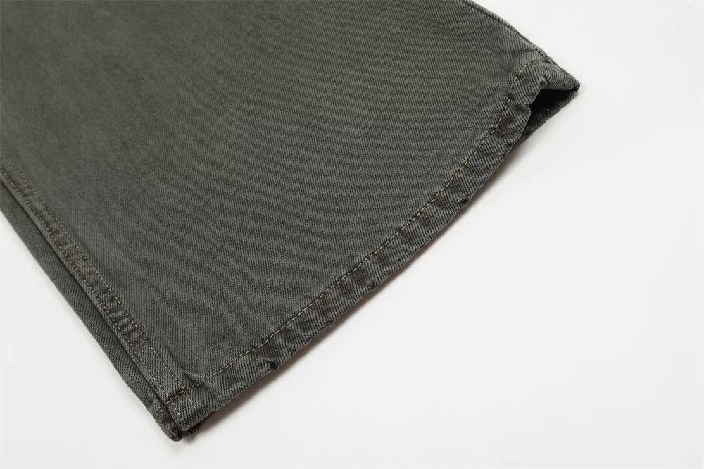 Japanese Brand × Vintage Fashion back pocket embroidery washed distressed jeans y2k Size US 32 / EU 48 - 6 Thumbnail