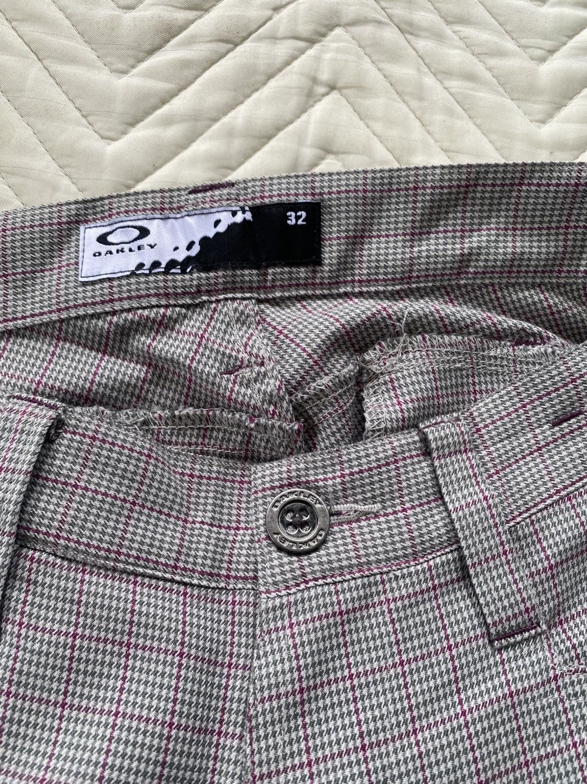 Oakley Oakley Checkered Casual Pant Size US 31 - 11 Thumbnail