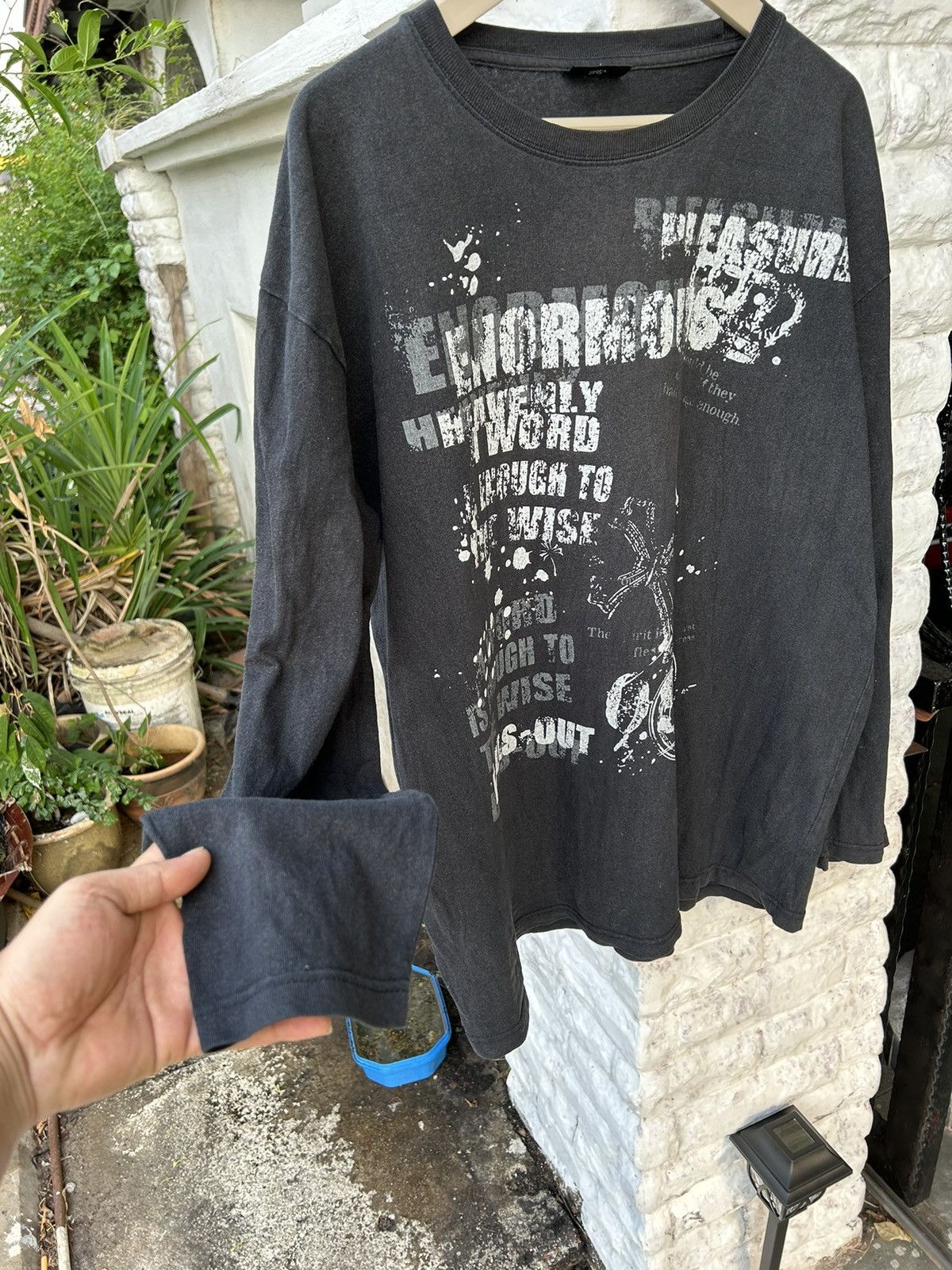 Beauty Beast × Japanese Brand 💥 RARE CROSS DEFECTIVE STRUTC LONGSLEEVE SHIRT Size US XL / EU 56 / 4 - 3 Thumbnail