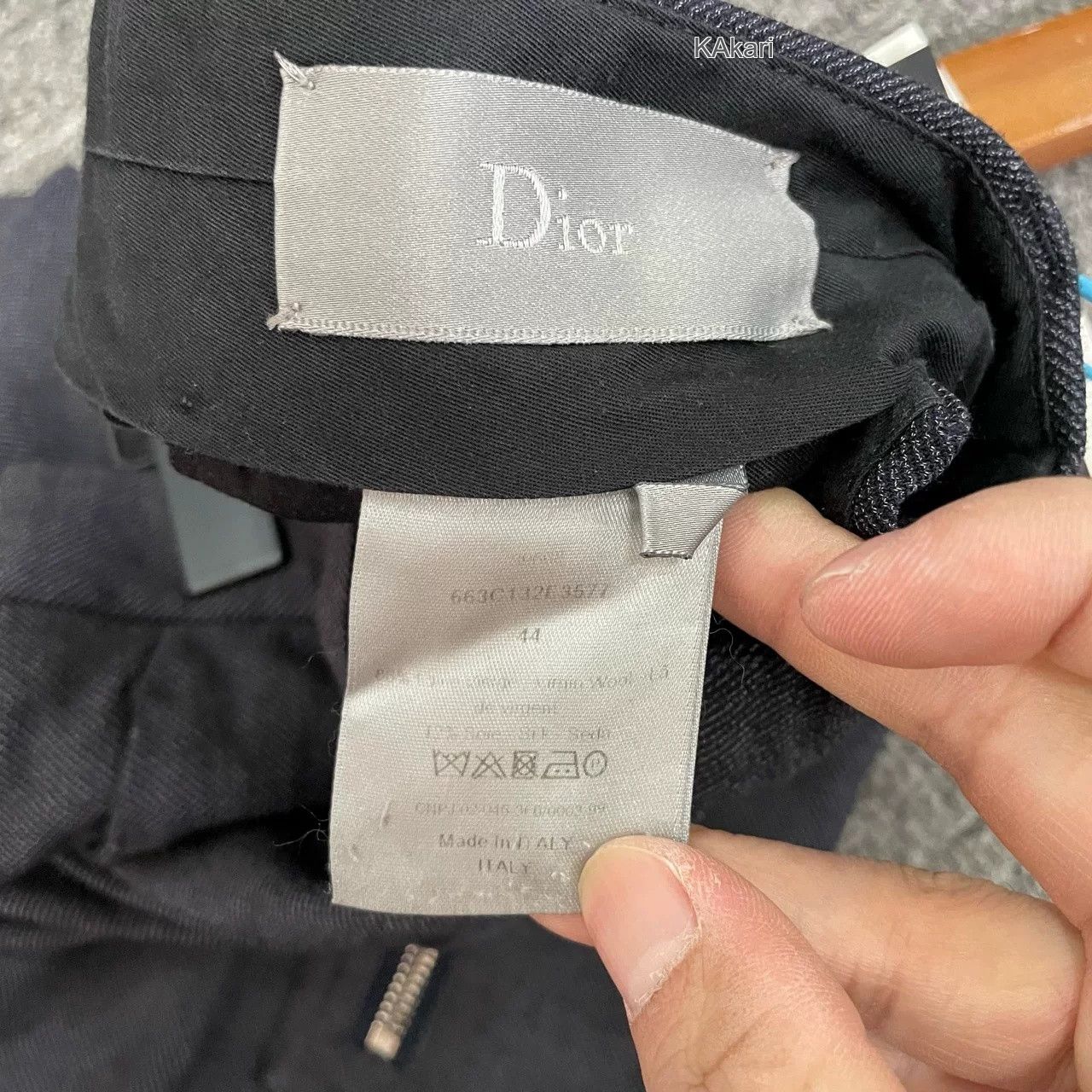 Dior Dior Zip Pocket Trousers Size US 28 / EU 44 - 4 Thumbnail