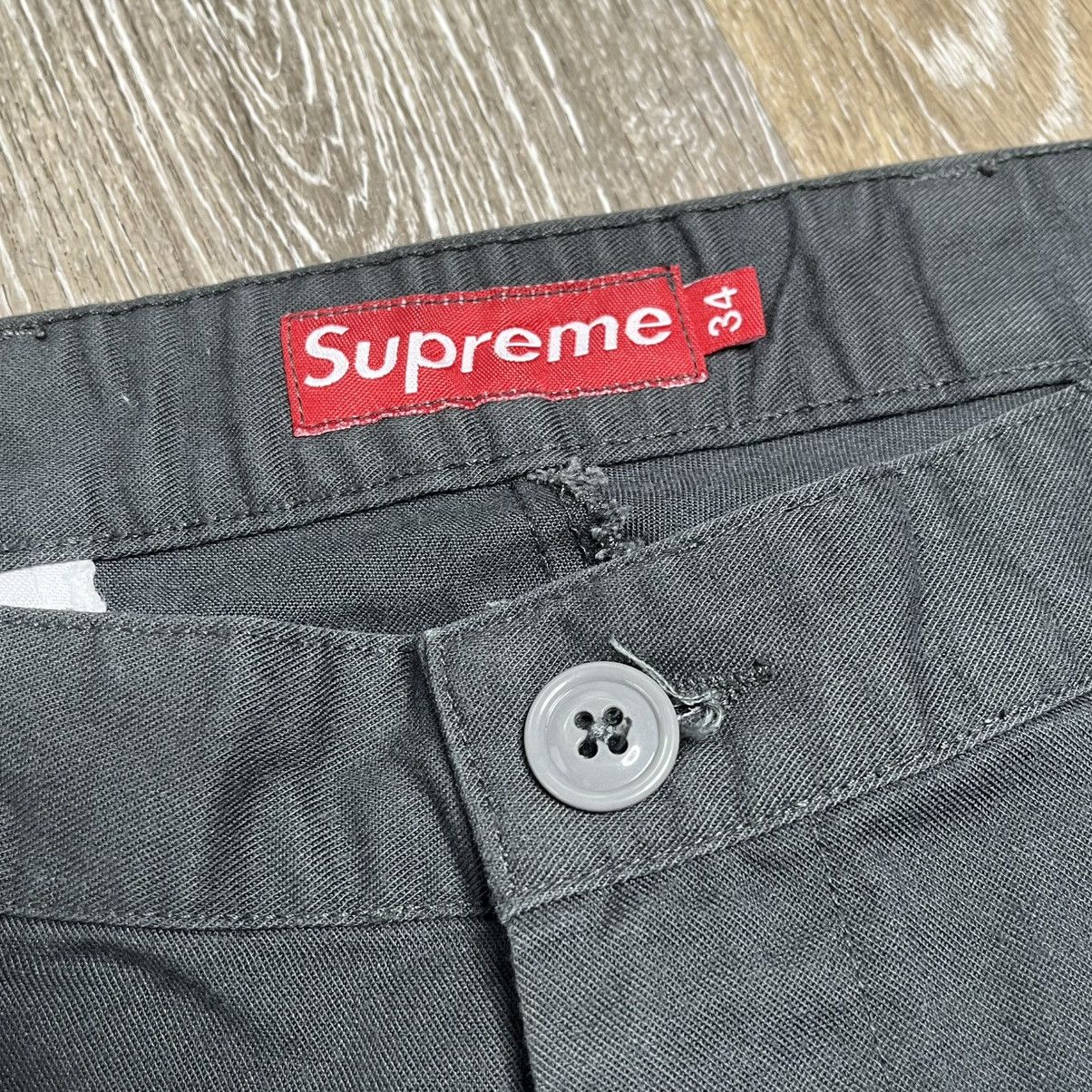 Supreme × Vintage RARE 90s supreme work pants Size US 34 / EU 50 - 4 Thumbnail