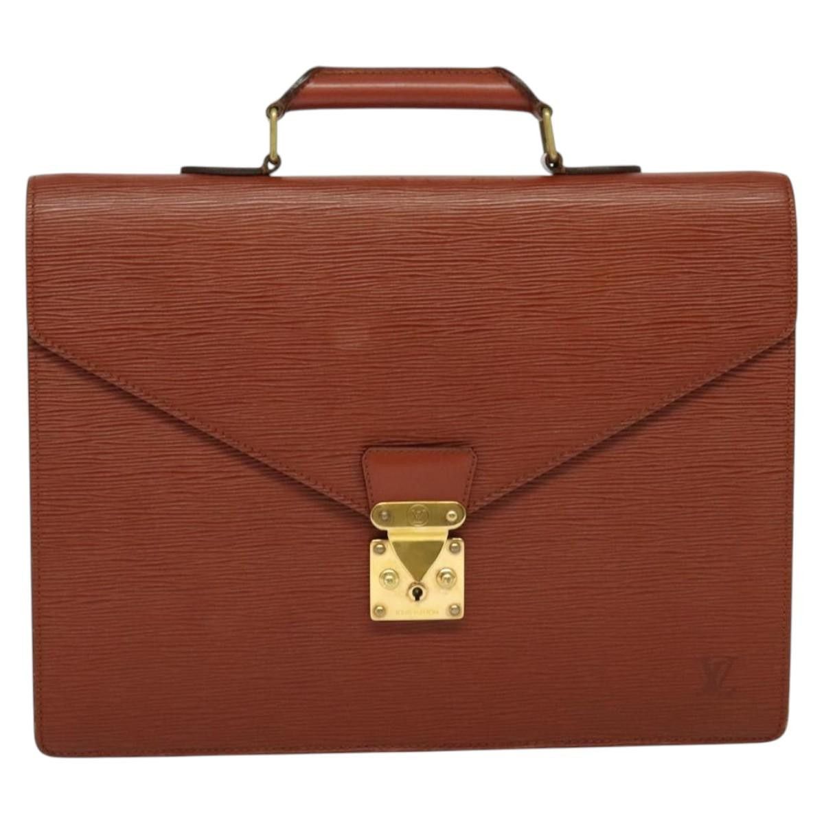 Louis Vuitton LOUIS VUITTON Epi Serviette Conseiller Briefcase Brown Size ONE SIZE - 2 Thumbnail