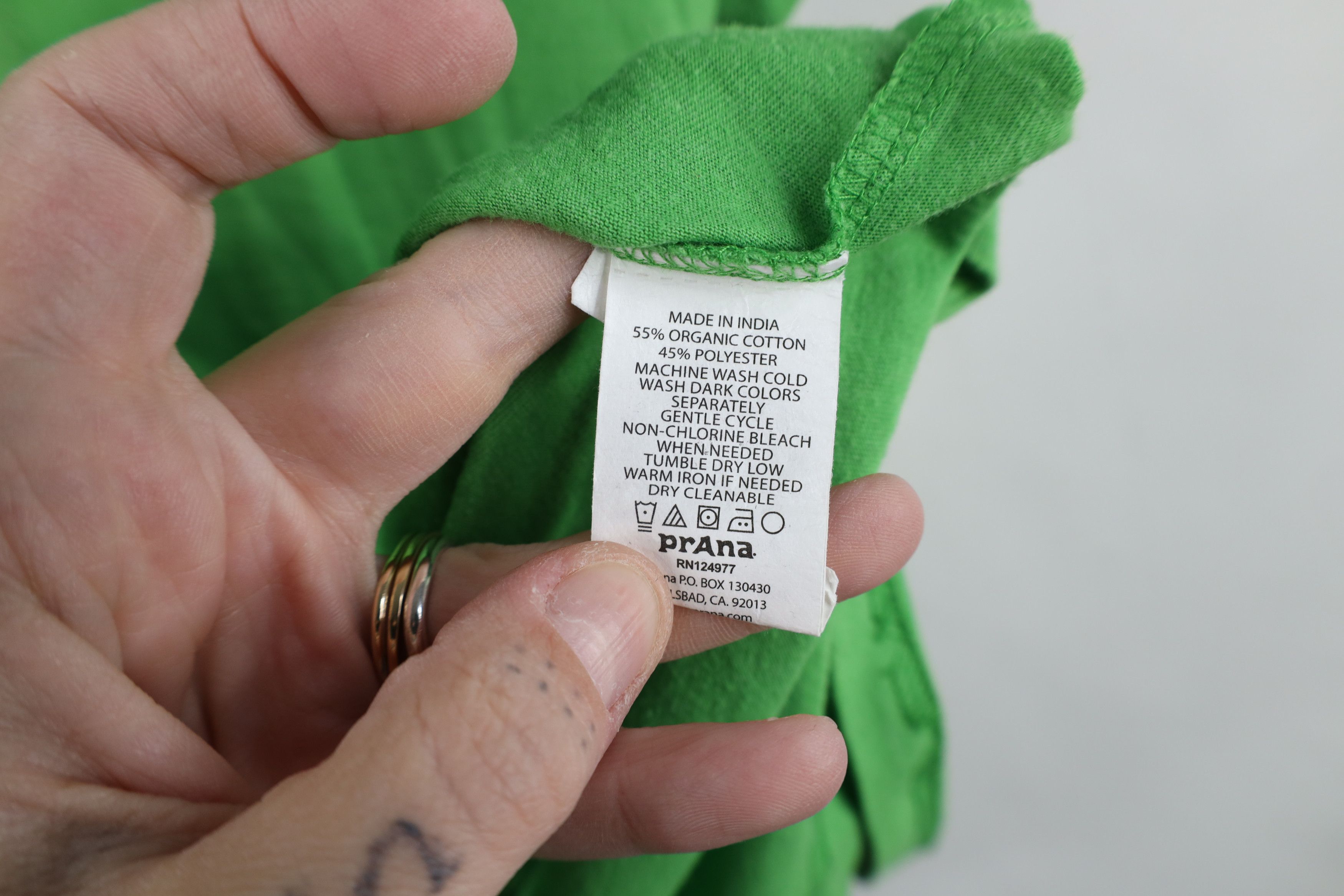 Prana prAna Breathe Spell Rock Climbing Knit Short Sleeve T-Shirt Size US XL / EU 56 / 4 - 10 Thumbnail
