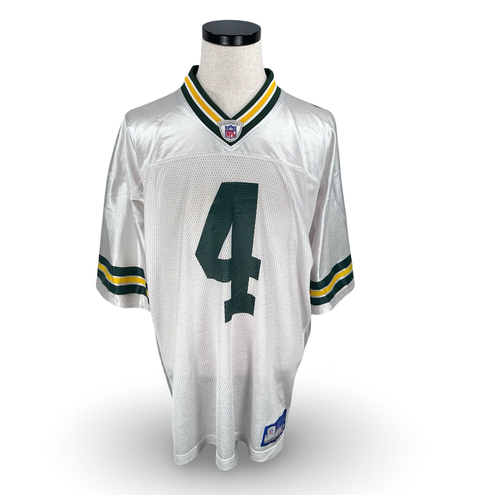Reebok Vintage Reebok NFL Packers Brett Favre 4 Jersey Men XL White Size US XL / EU 56 / 4 - 1 Thumbnail
