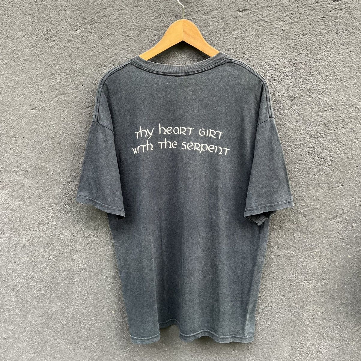 Band Tees Thrashed Faded Jormungand Metal Band Tee Size US L / EU 52-54 / 3 - 4 Thumbnail