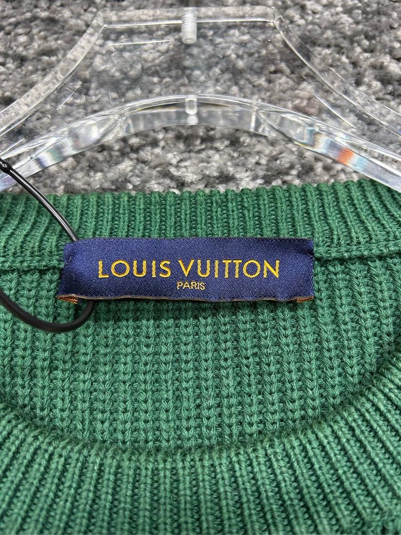 Louis Vuitton Louis Vuitton Green, yellow and red patchwork Jamaican swe Size US XL / EU 56 / 4 - 4 Thumbnail