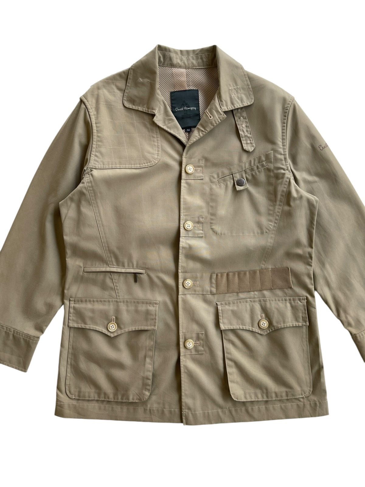 Huntington Vintage Earnest Hemingway Hunting Safari Jacket Size US M / EU 48-50 / 2 - 4 Thumbnail