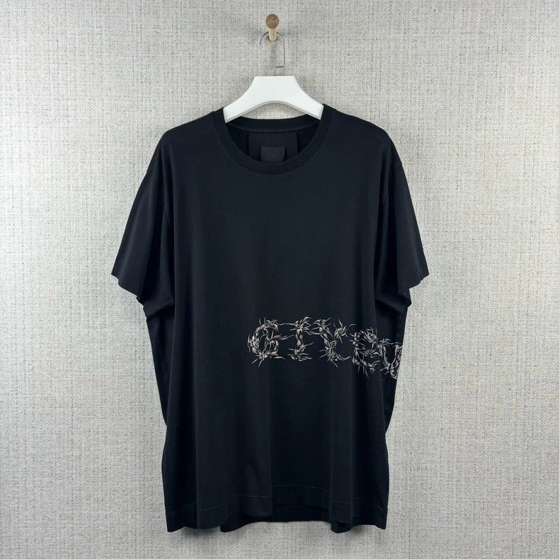 Givenchy Givenchy Logo print round neck short sleeve Size US XL / EU 56 / 4 - 1 Thumbnail